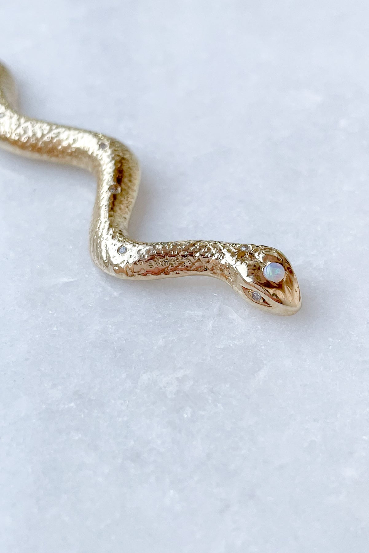 Serpent of Diamonds Hair Pin