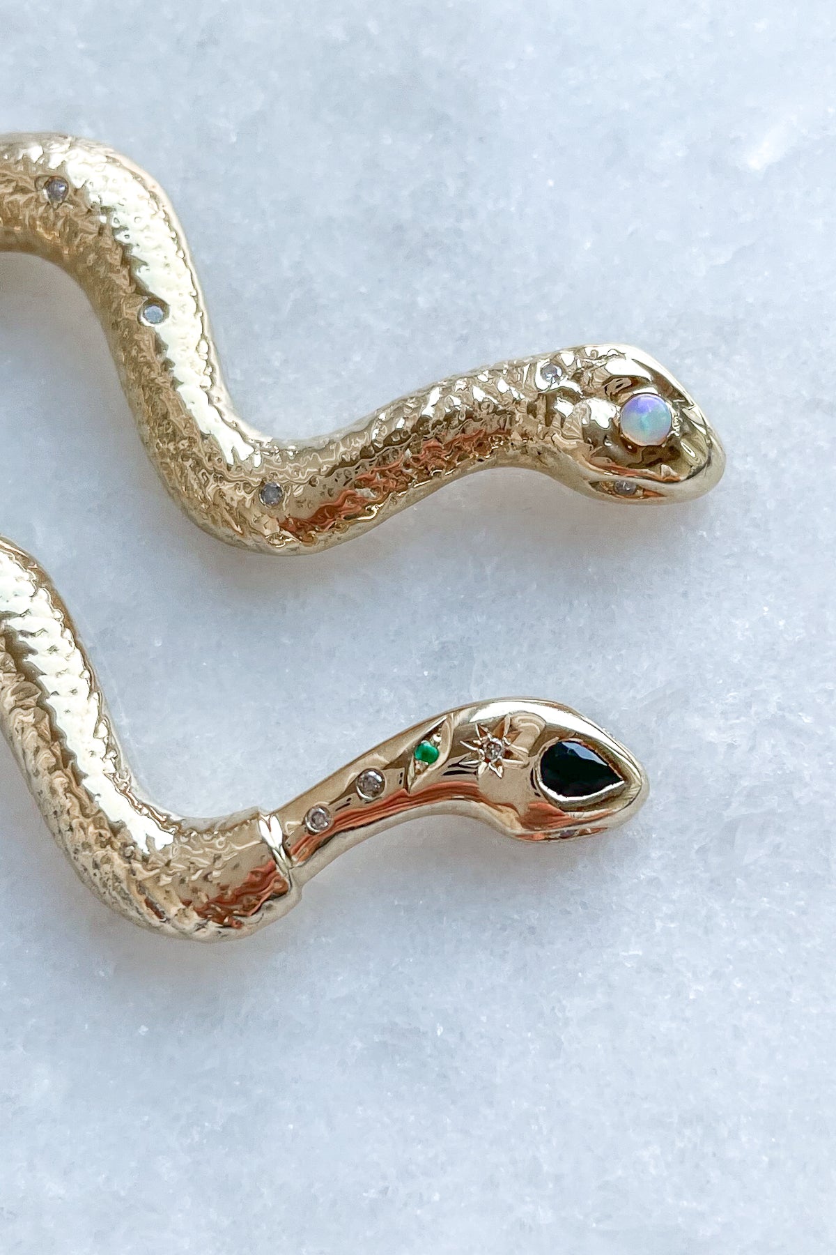 Serpent of Diamonds Hair Pin