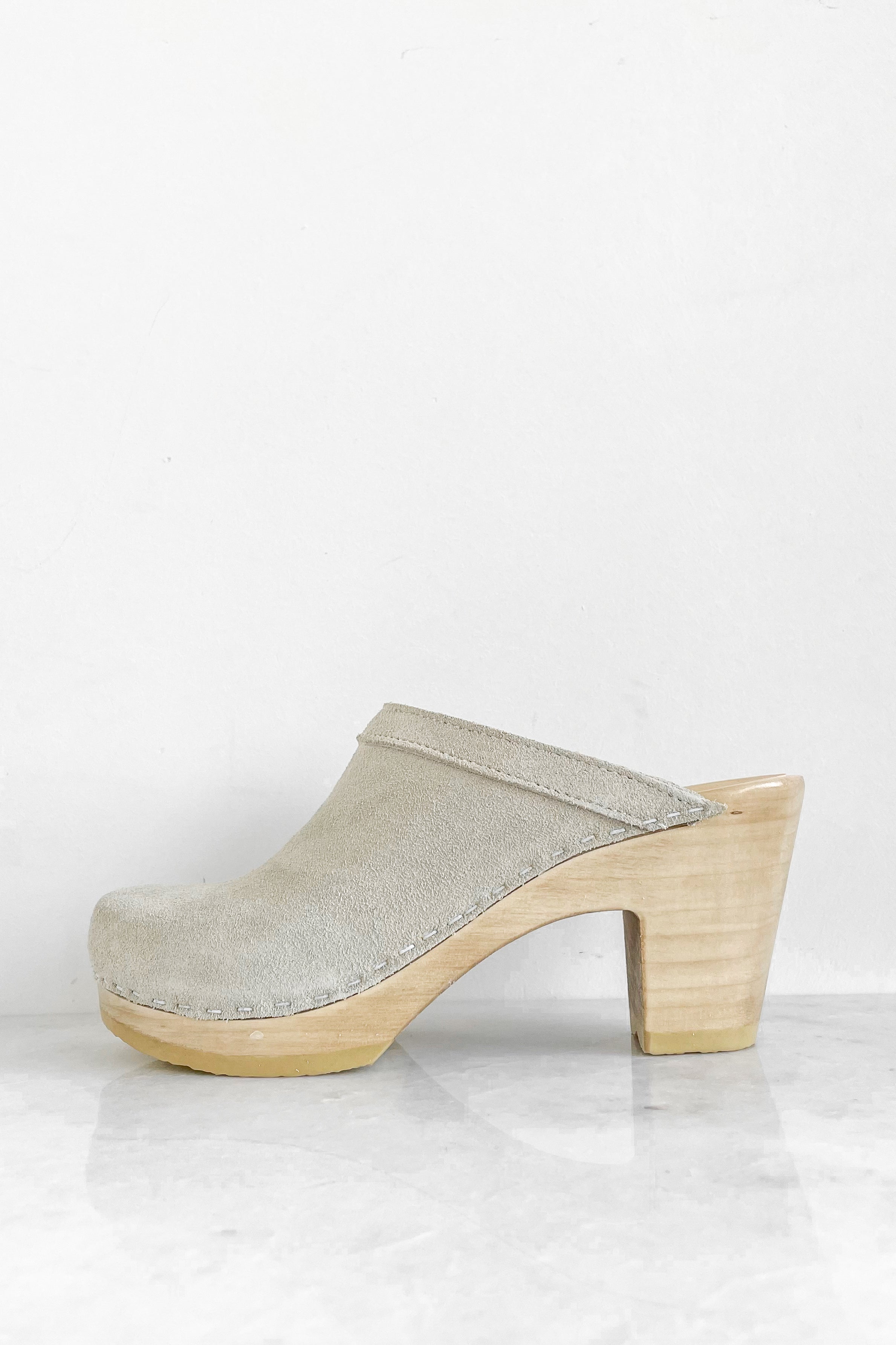 Old School High Heel Clog
