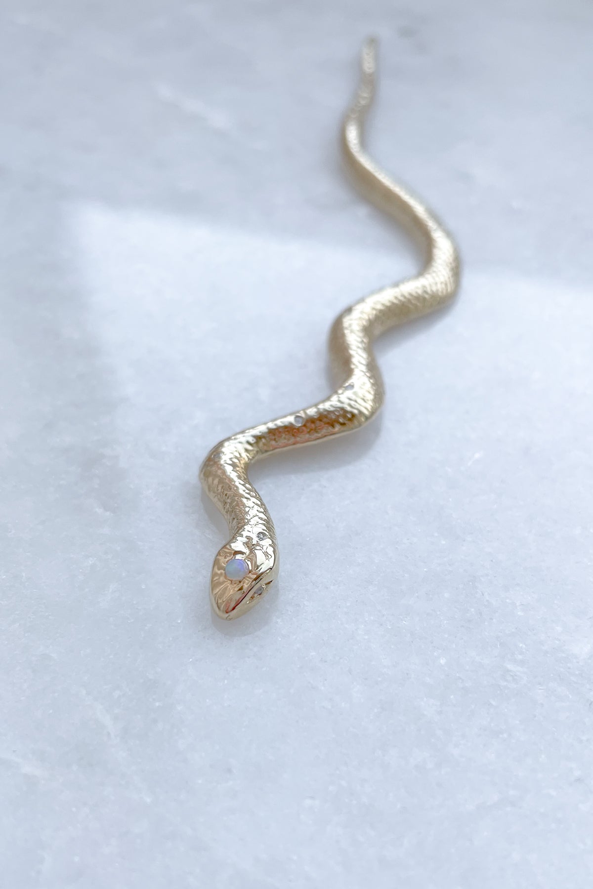 Serpent of Diamonds Hair Pin