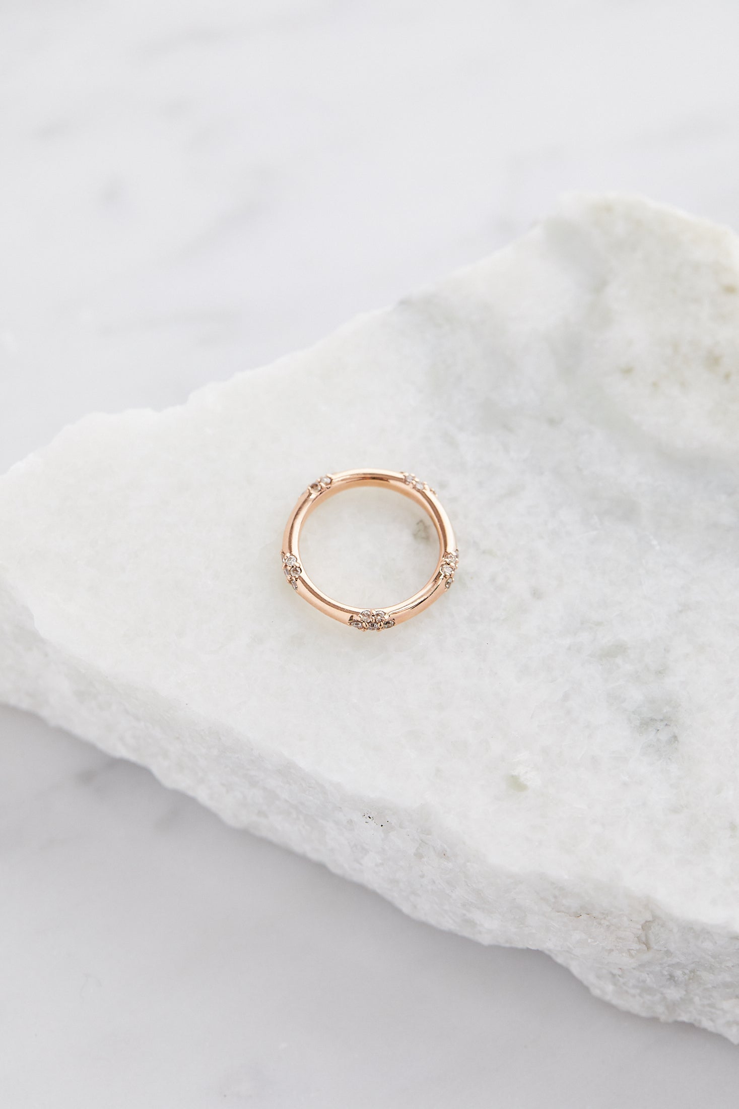 Celestine Five Cluster Band