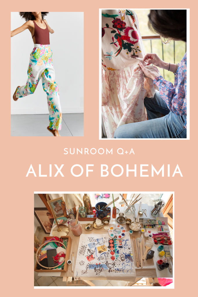 Sunroom Q+A: Alix of Bohemia