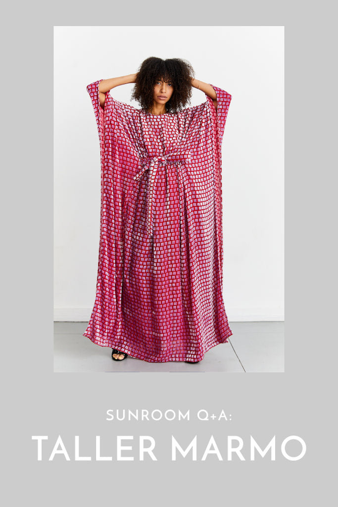 Sunroom Q+A: Taller Marmo