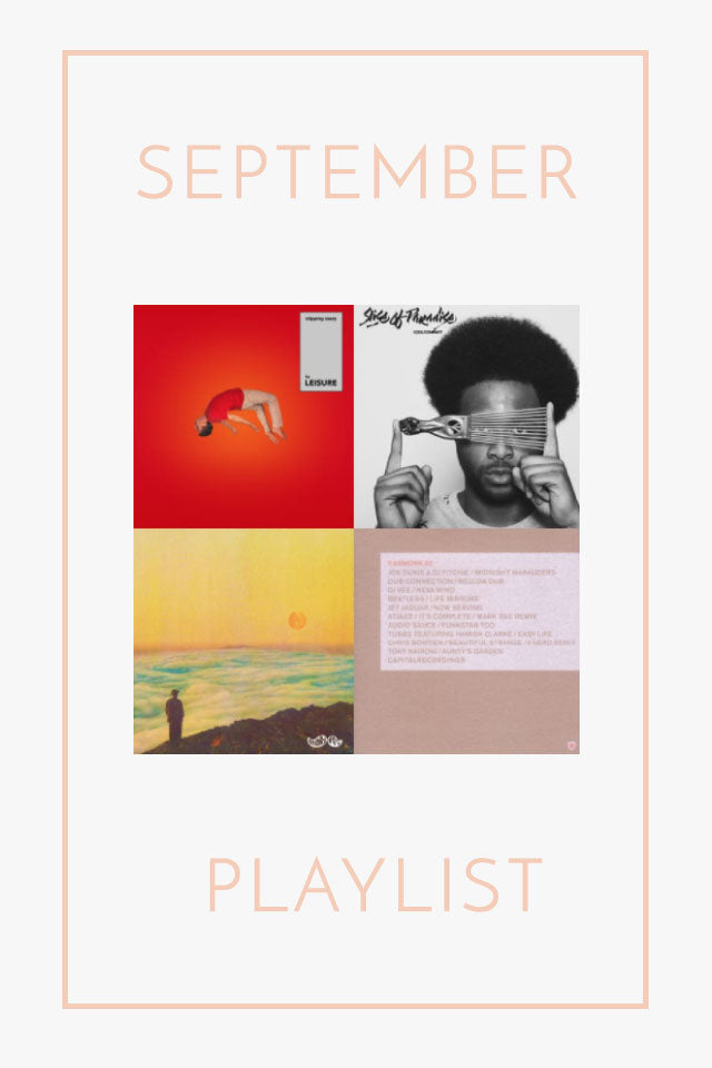 Sunroom Playlists: September