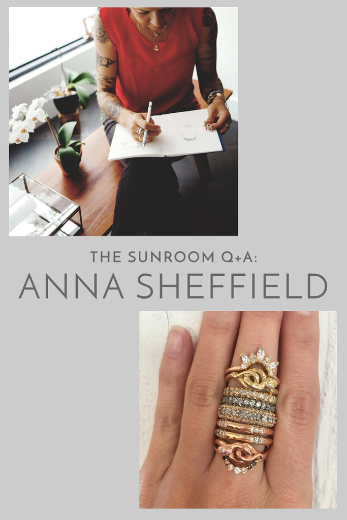 The Sunroom Q+A: Anna Sheffield