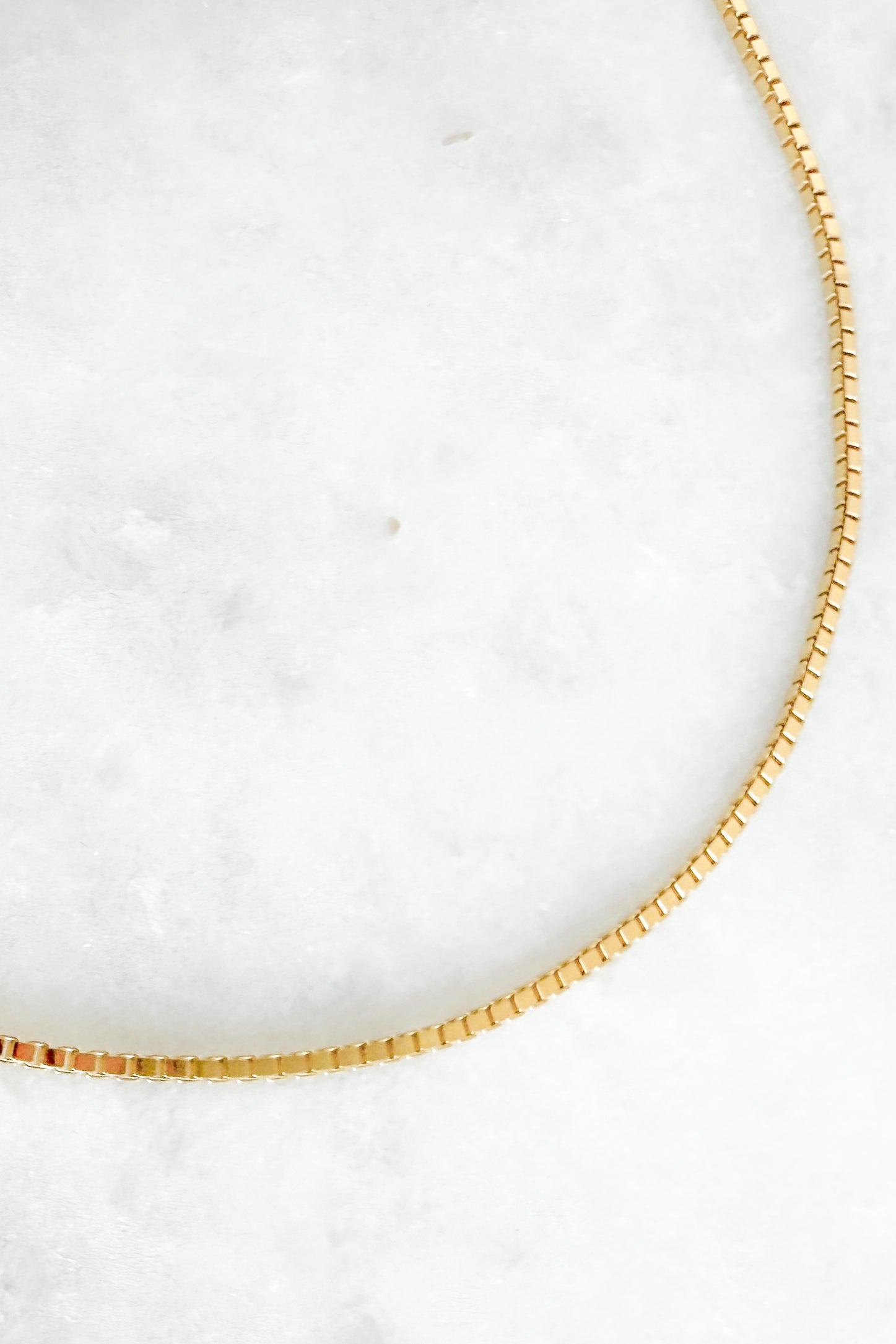 20" Box Chain Necklace