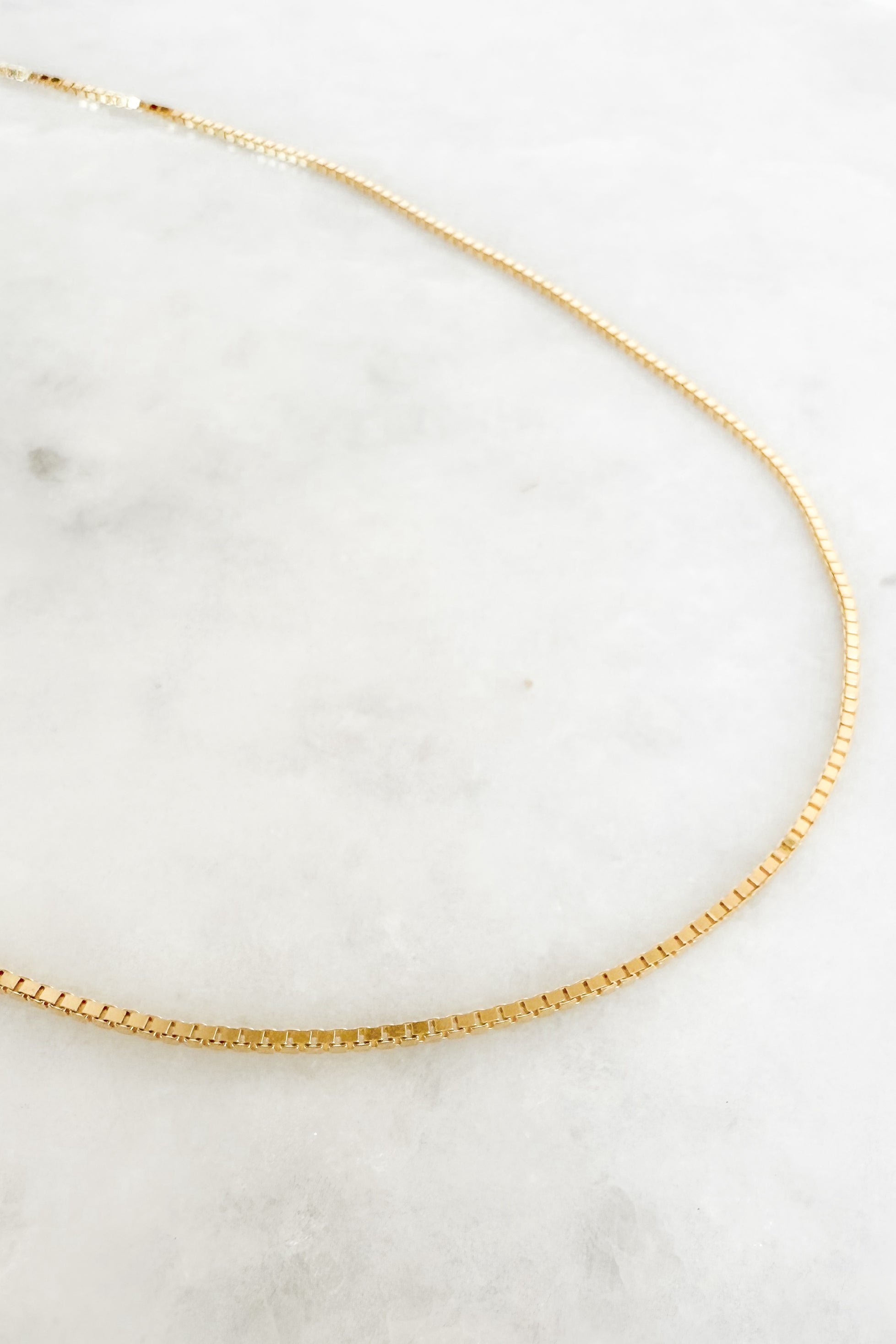 20" Box Chain Necklace