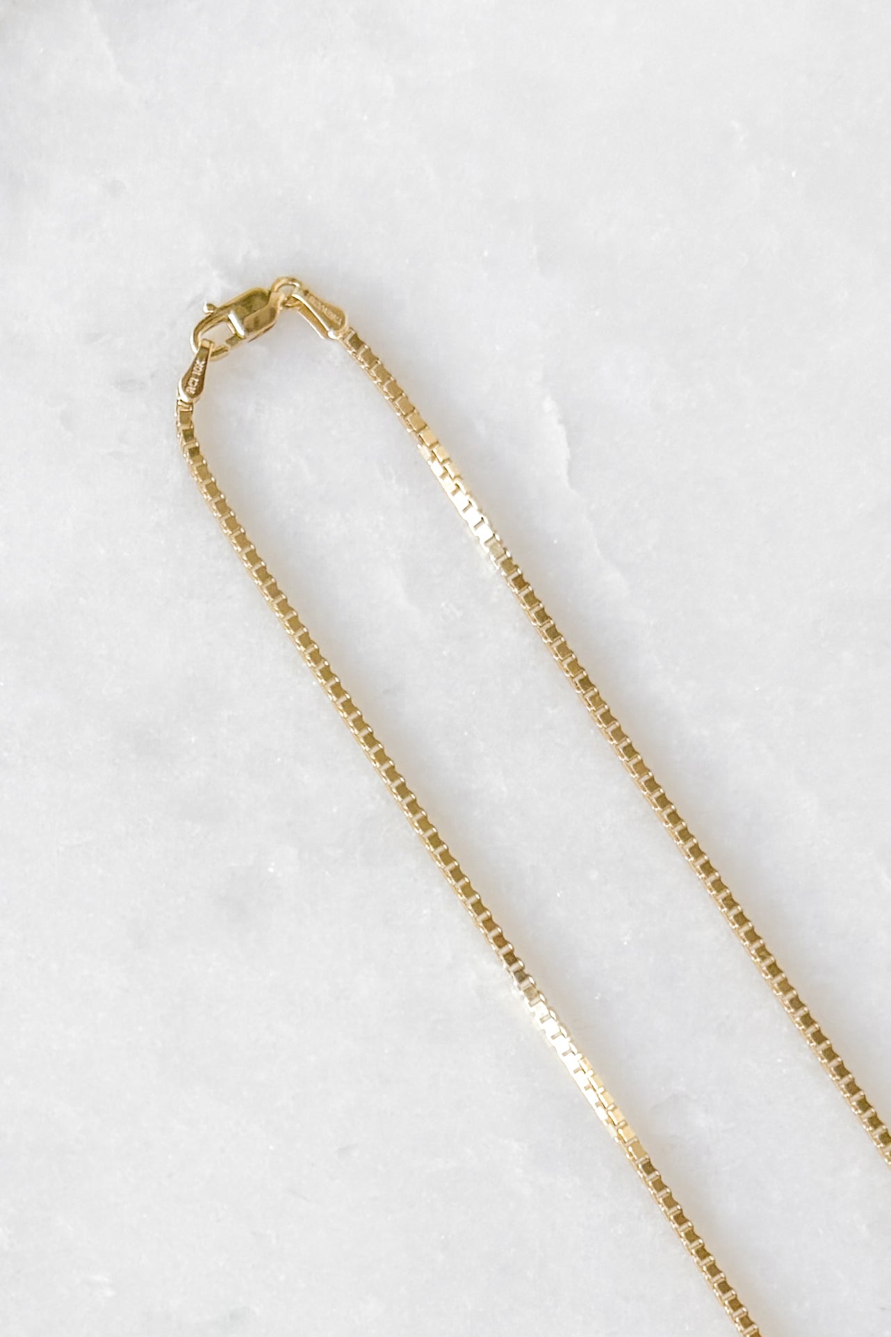 20" Box Chain Necklace
