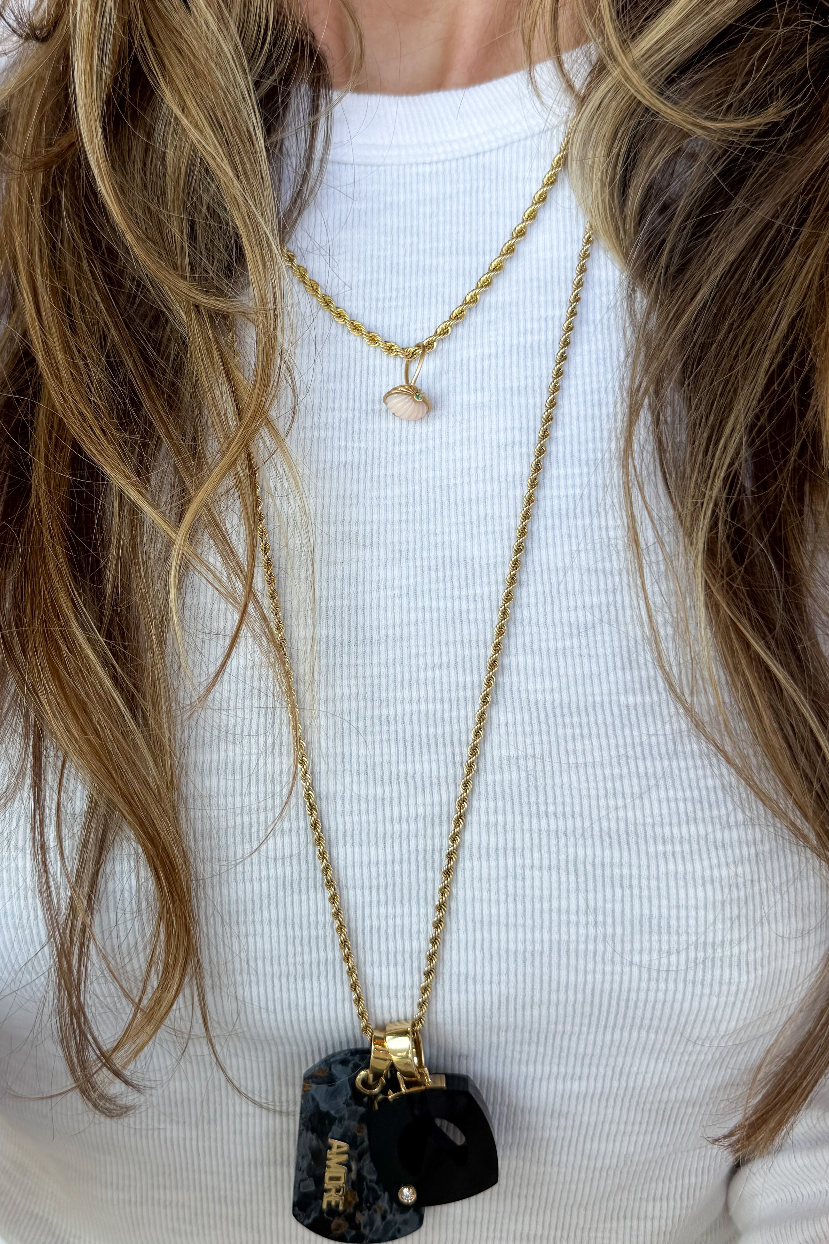 30" Vintage Rope Chain Necklace