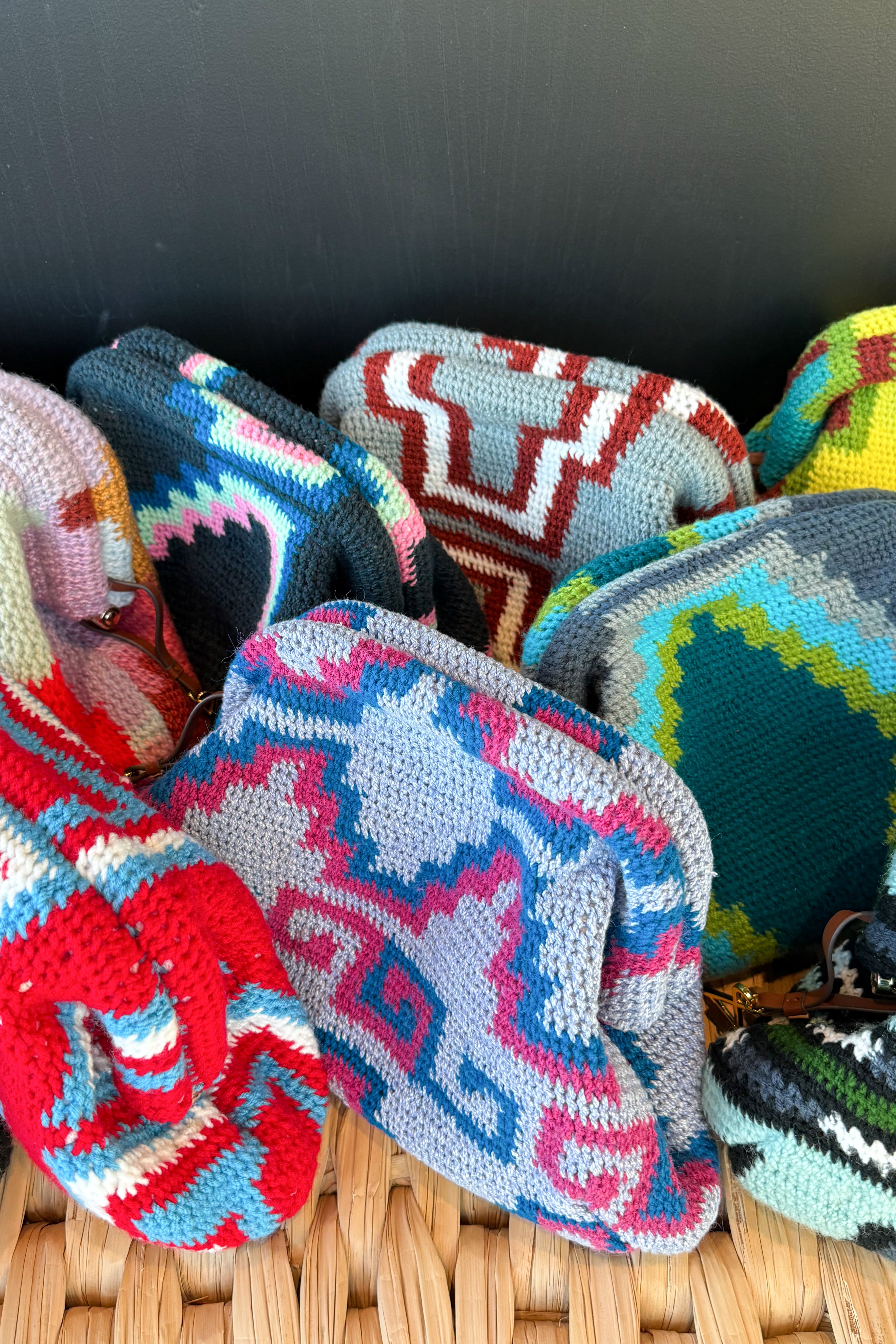 New Groove Bilum Clutch by Goroka Collective 1/1