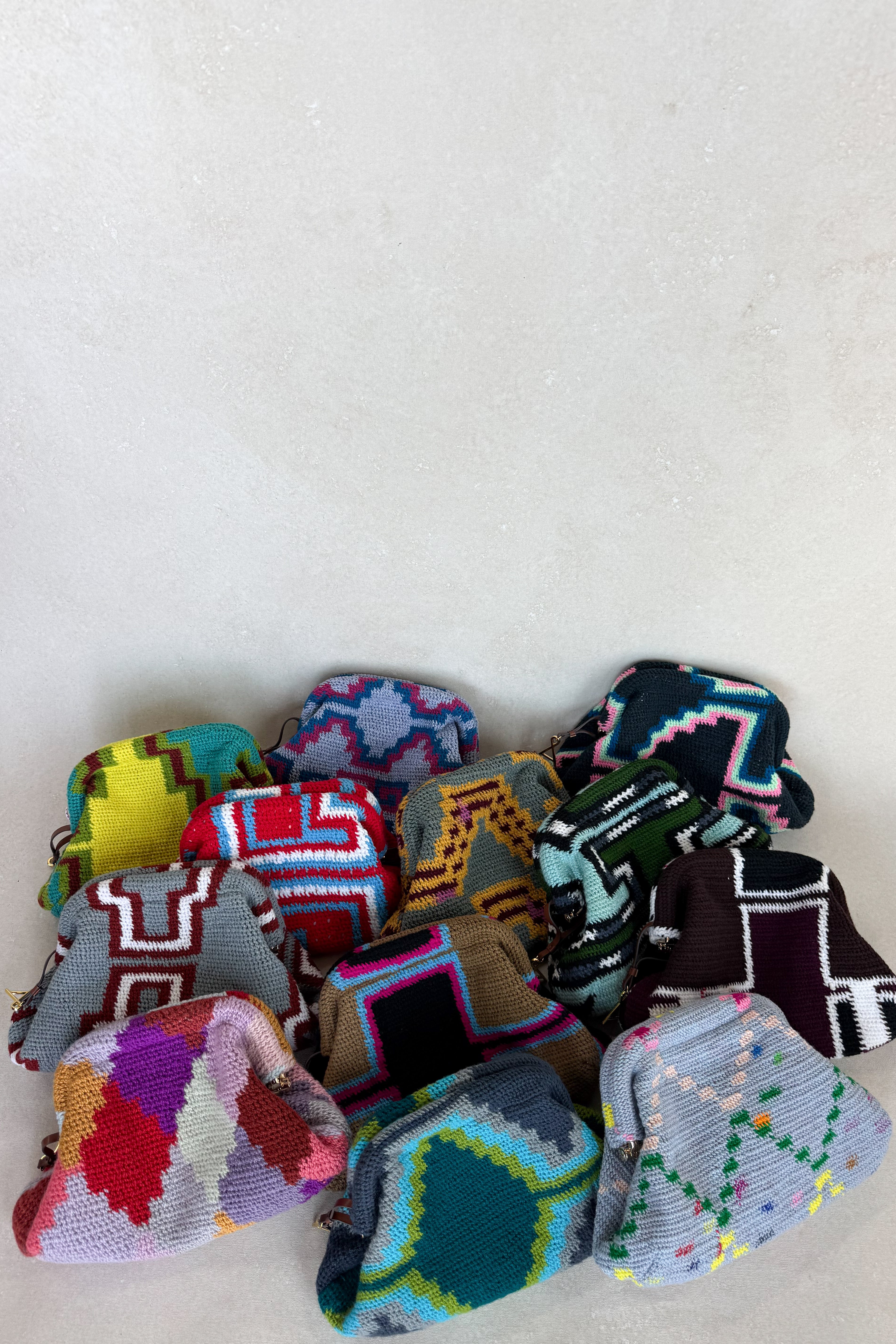 Prosper Bilum Clutch by Goroka Collective 1/1