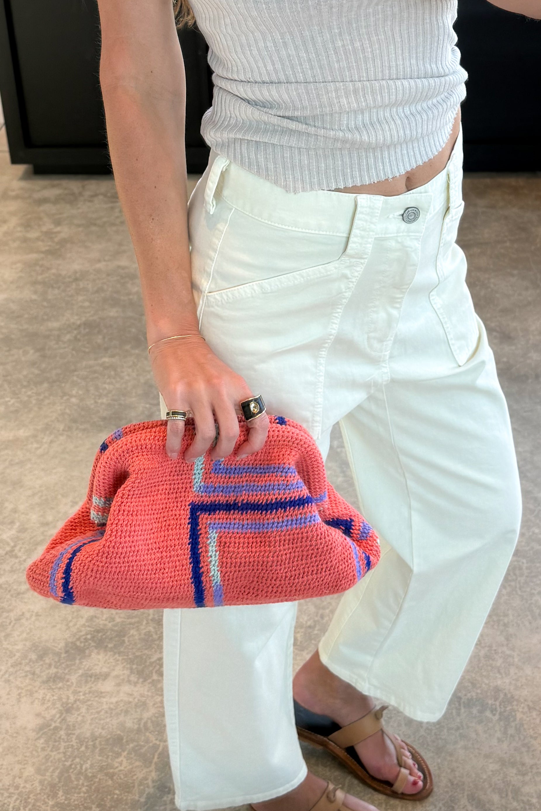 Frame Bilum Clutch by Site
