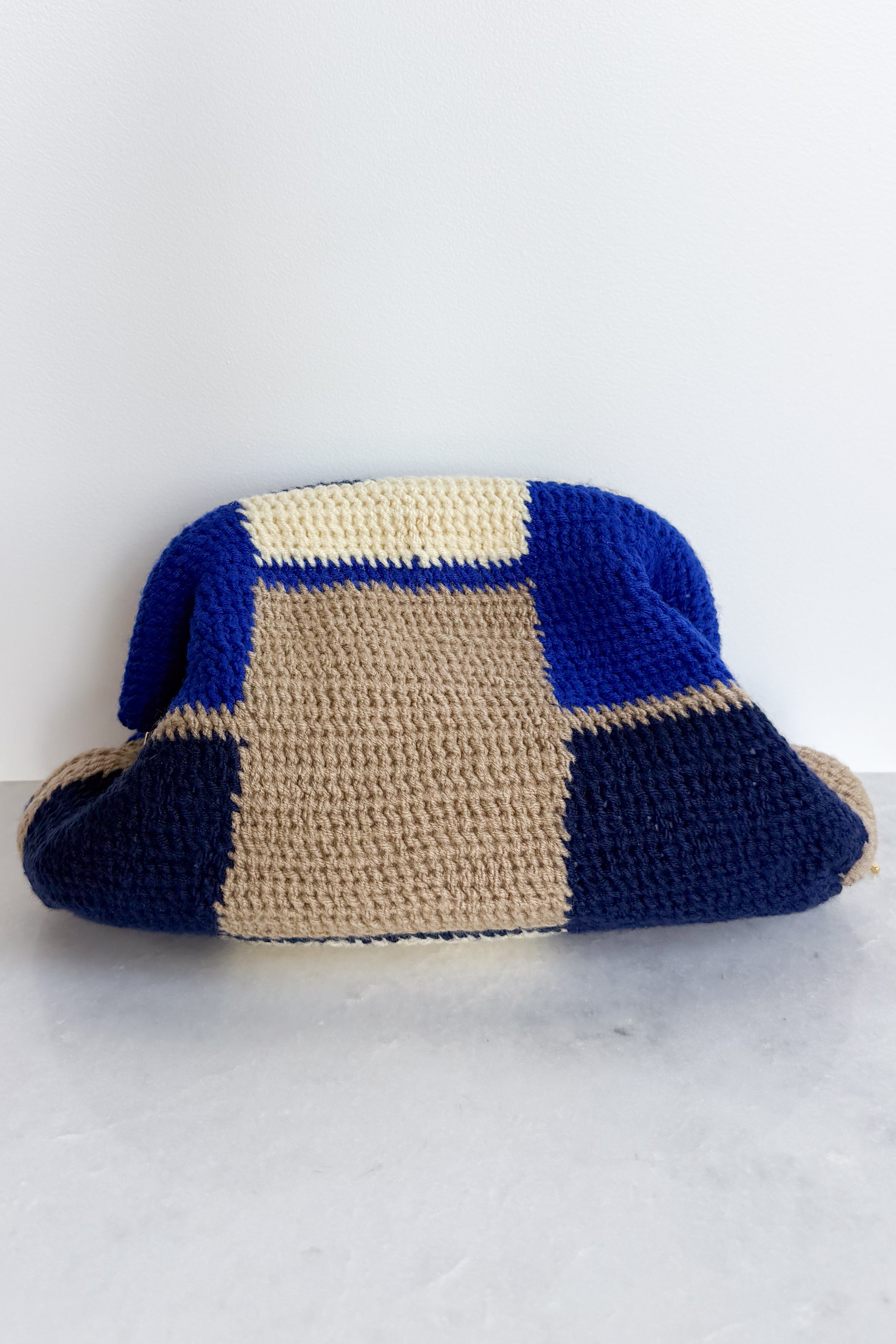 Block Bilum Clutch by Muma Bahu