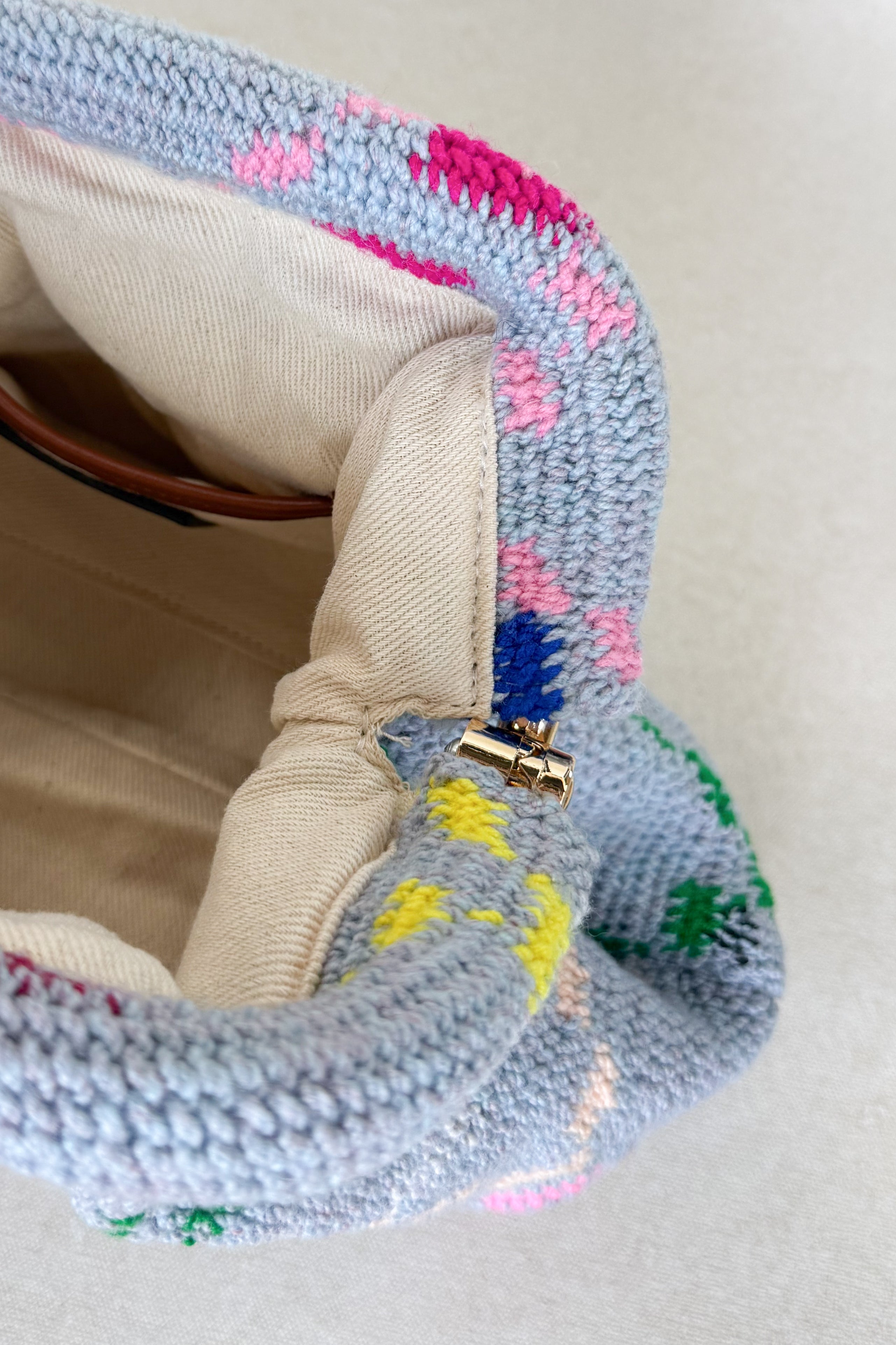 Jacquard Bilum Clutch by Goroka Collective 1/1