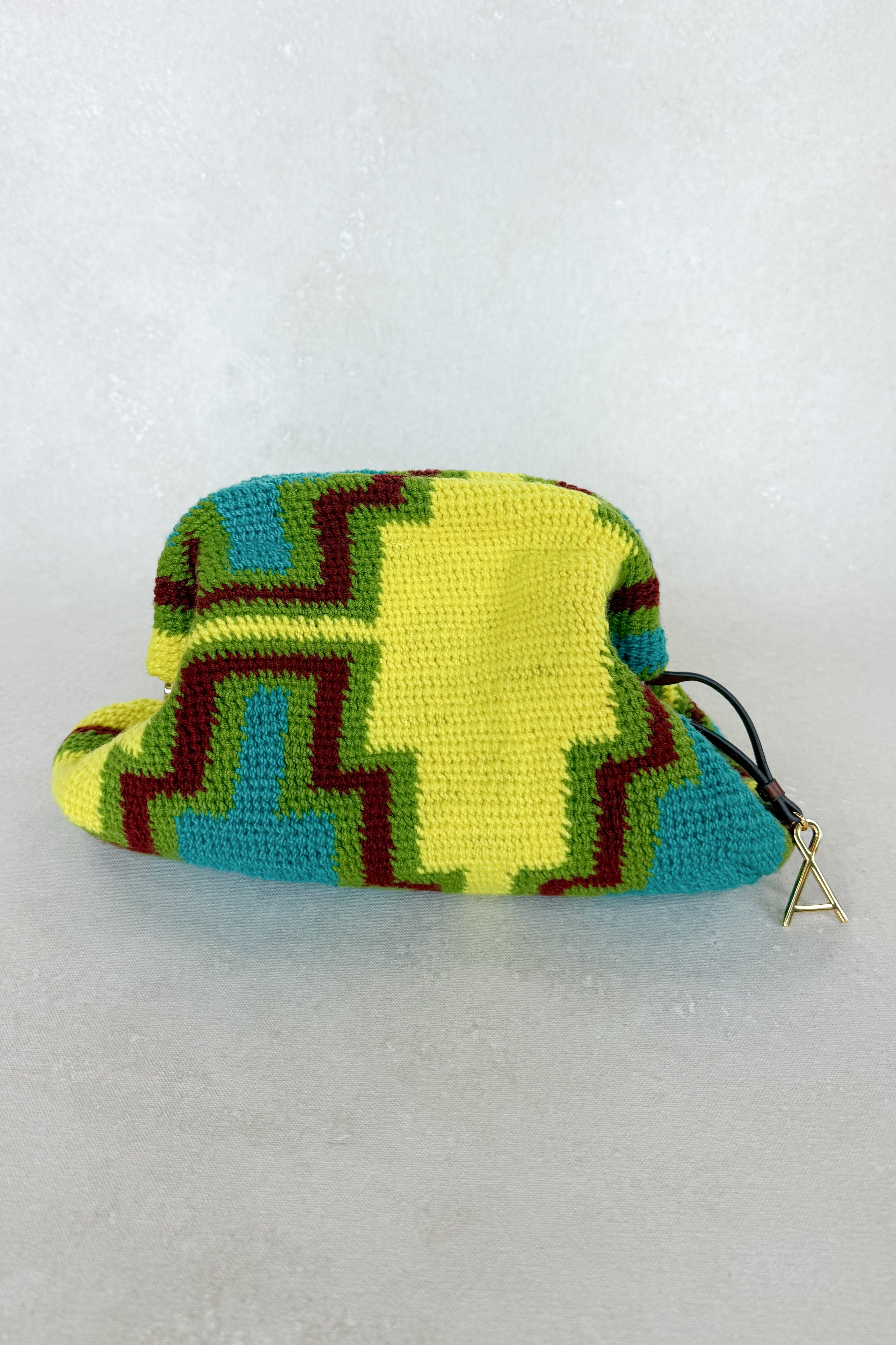 Neon Bilum Clutch by Goroka Collective 1/1