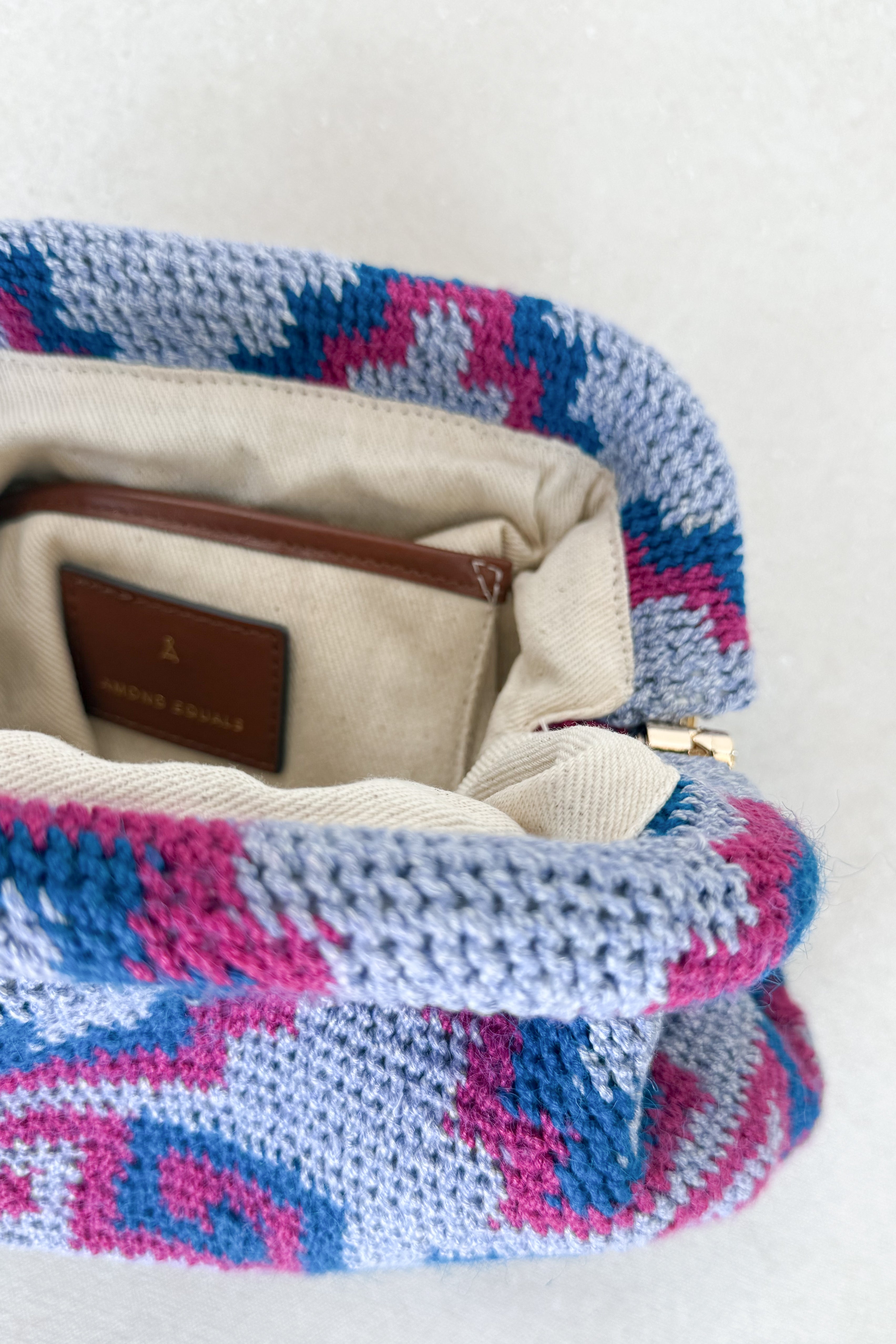 New Groove Bilum Clutch by Goroka Collective 1/1