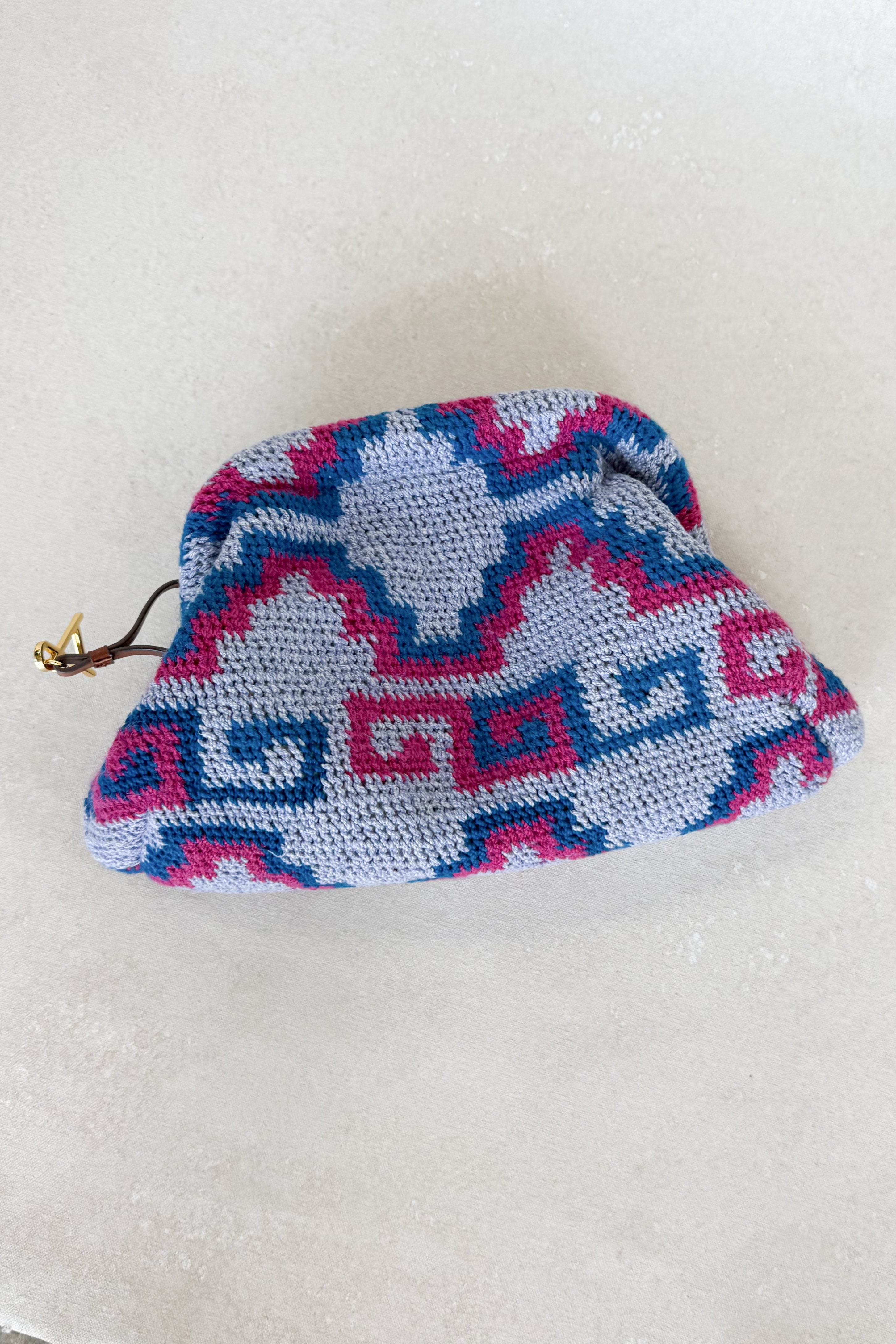 New Groove Bilum Clutch by Goroka Collective 1/1