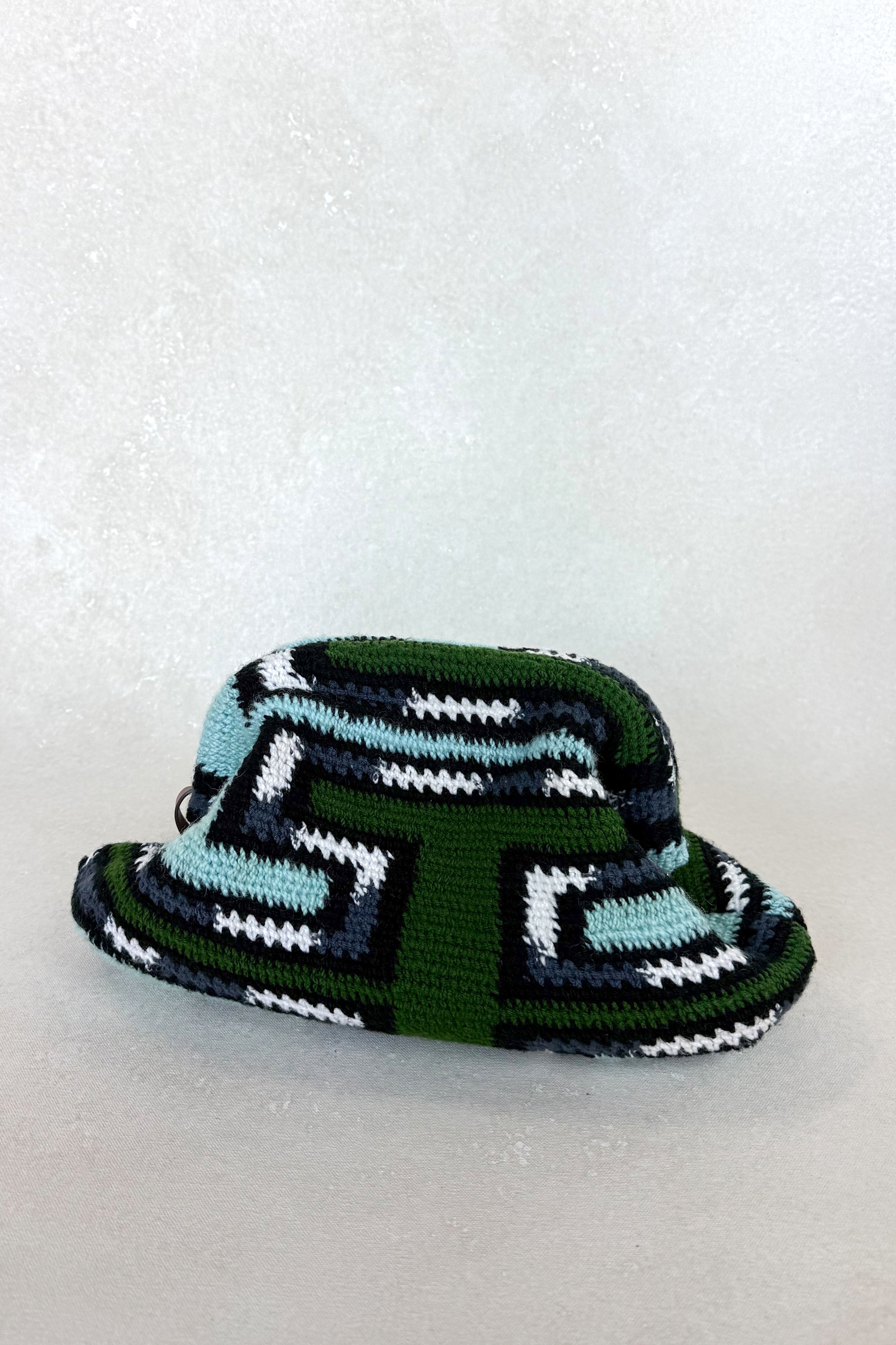Retro Snake Bilum Clutch by Goroka Collective 1/1