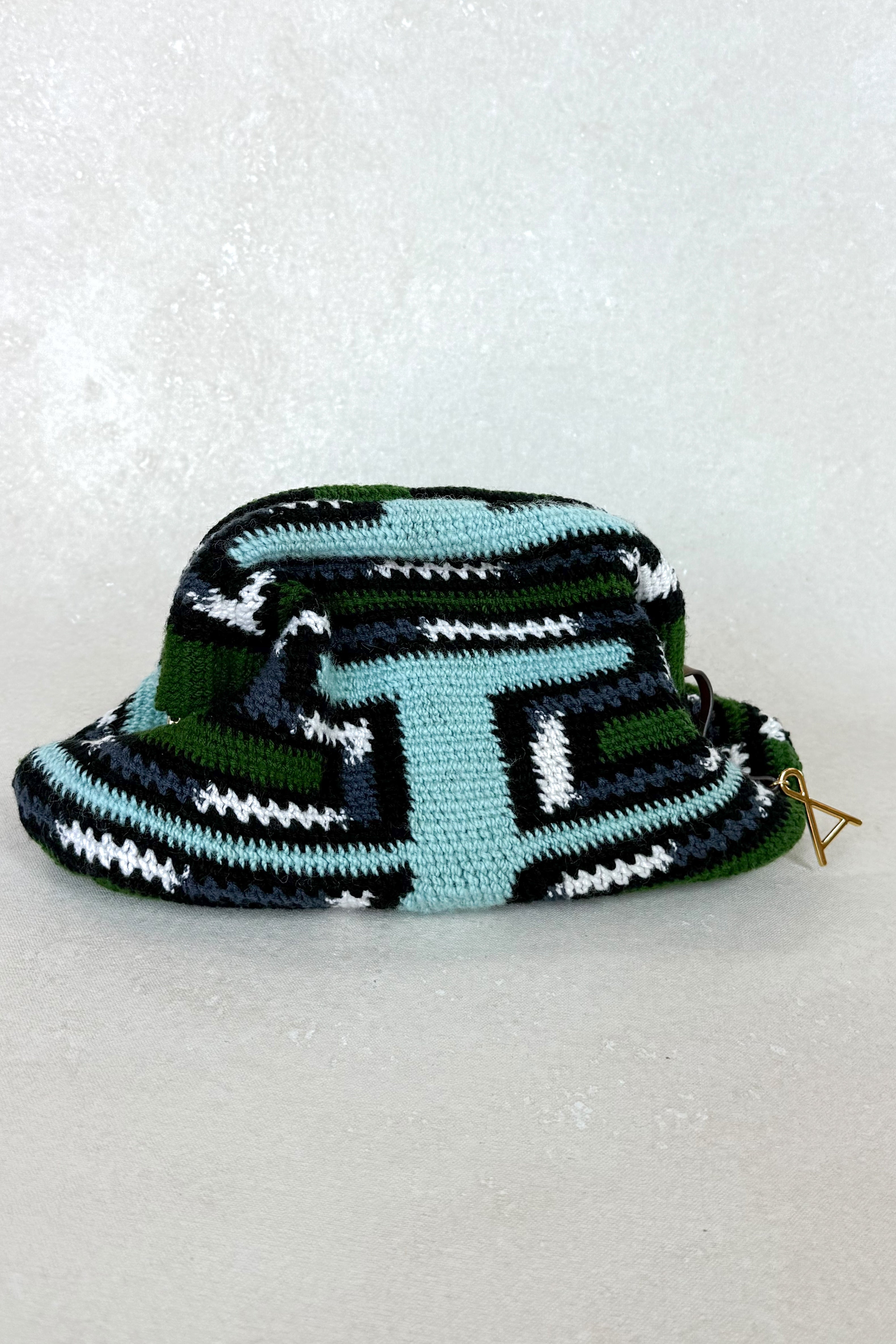 Retro Snake Bilum Clutch by Goroka Collective 1/1