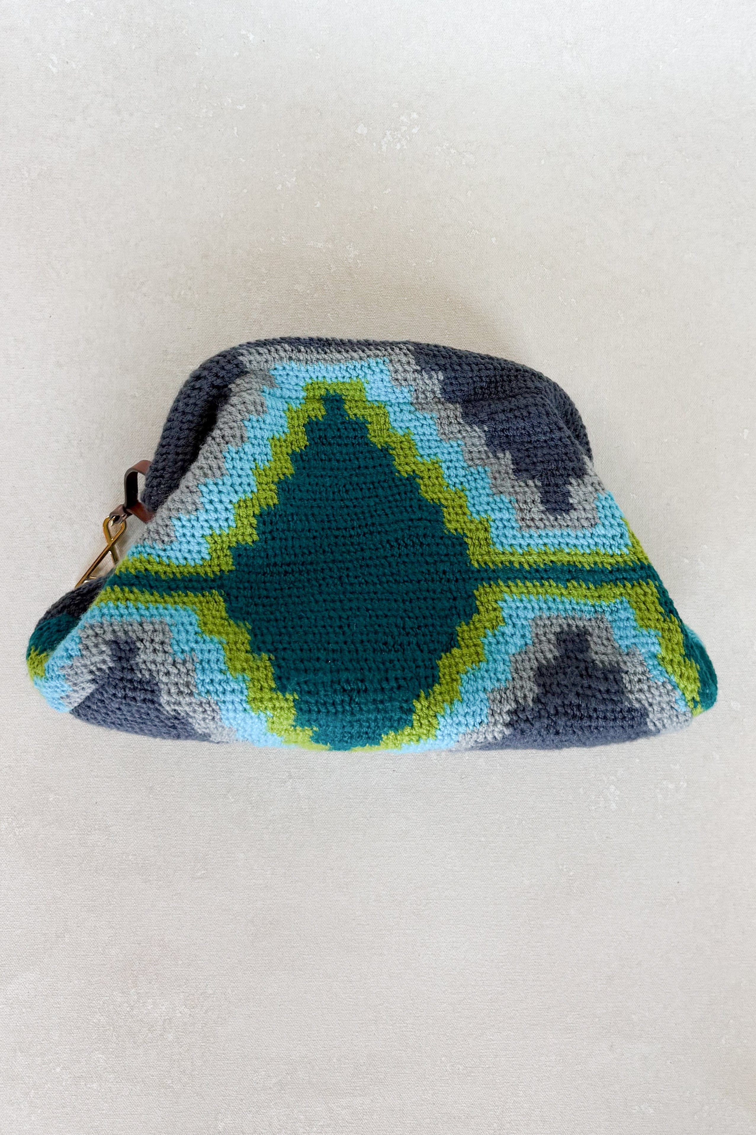 Sea Glass Bilum Clutch by Goroka Collective 1/1