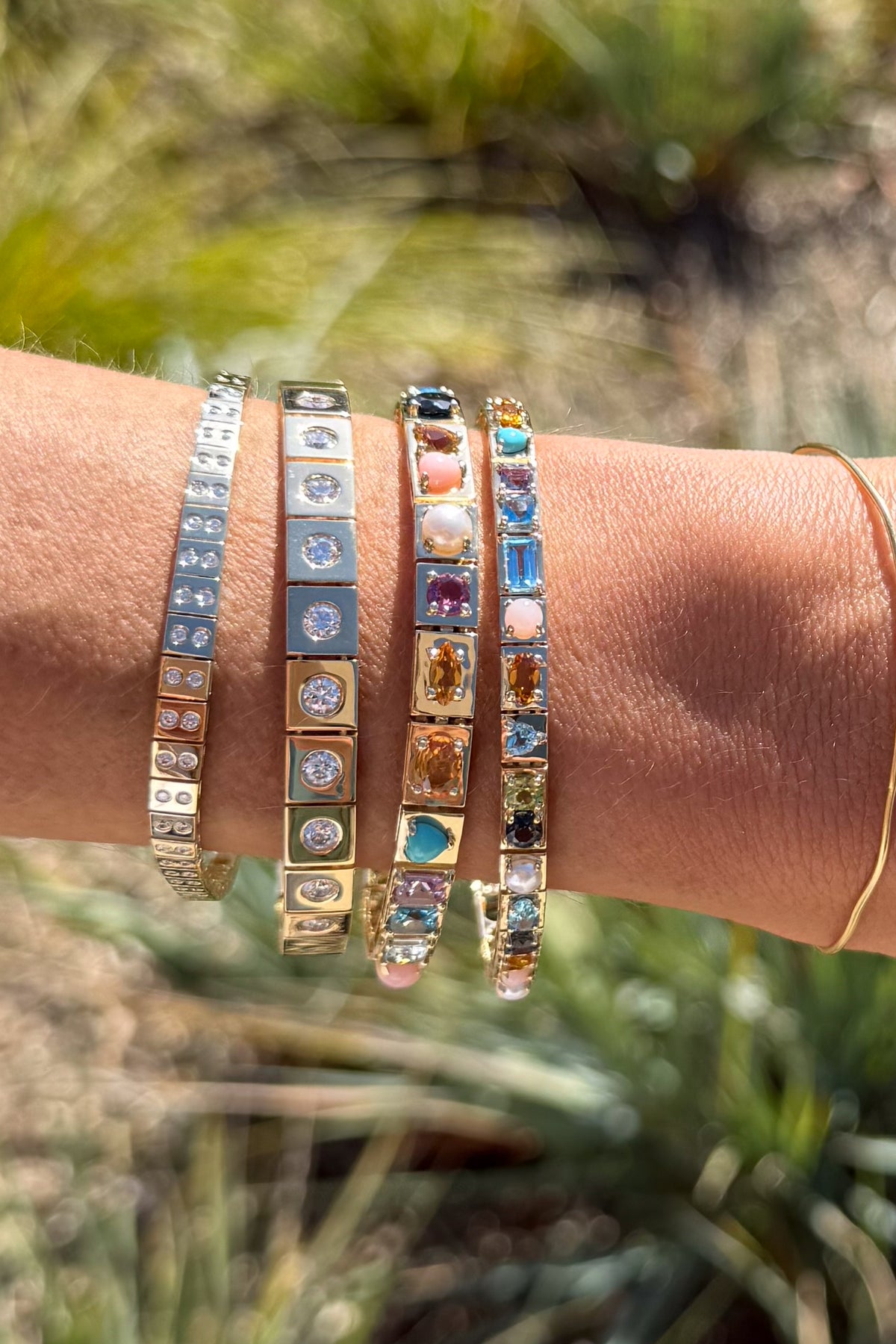 Leggo Gemstone Bracelet