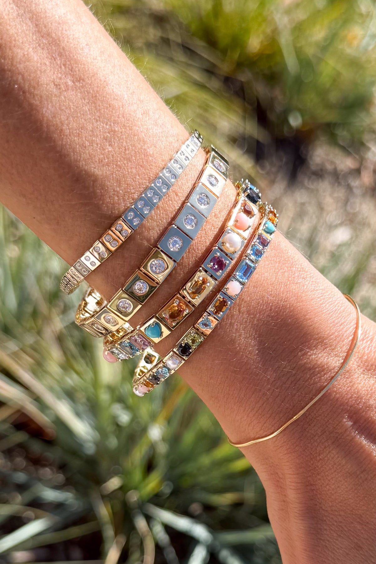 Leggo Diamond ID Tennis Bracelet