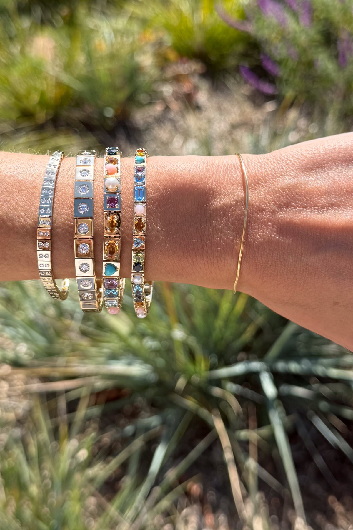 Leggo Gemstone Bracelet