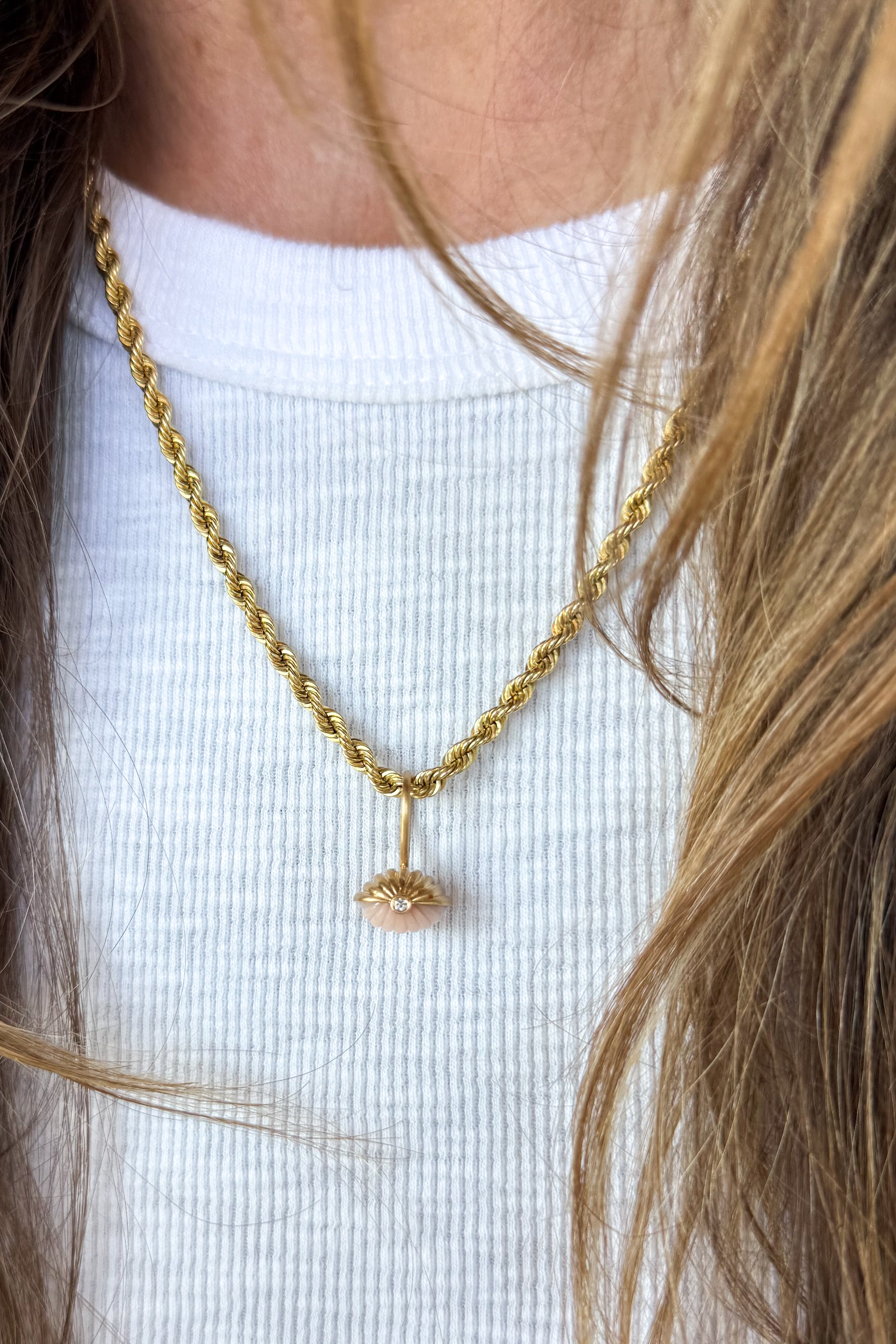 18" Vintage Rope Chain Necklace