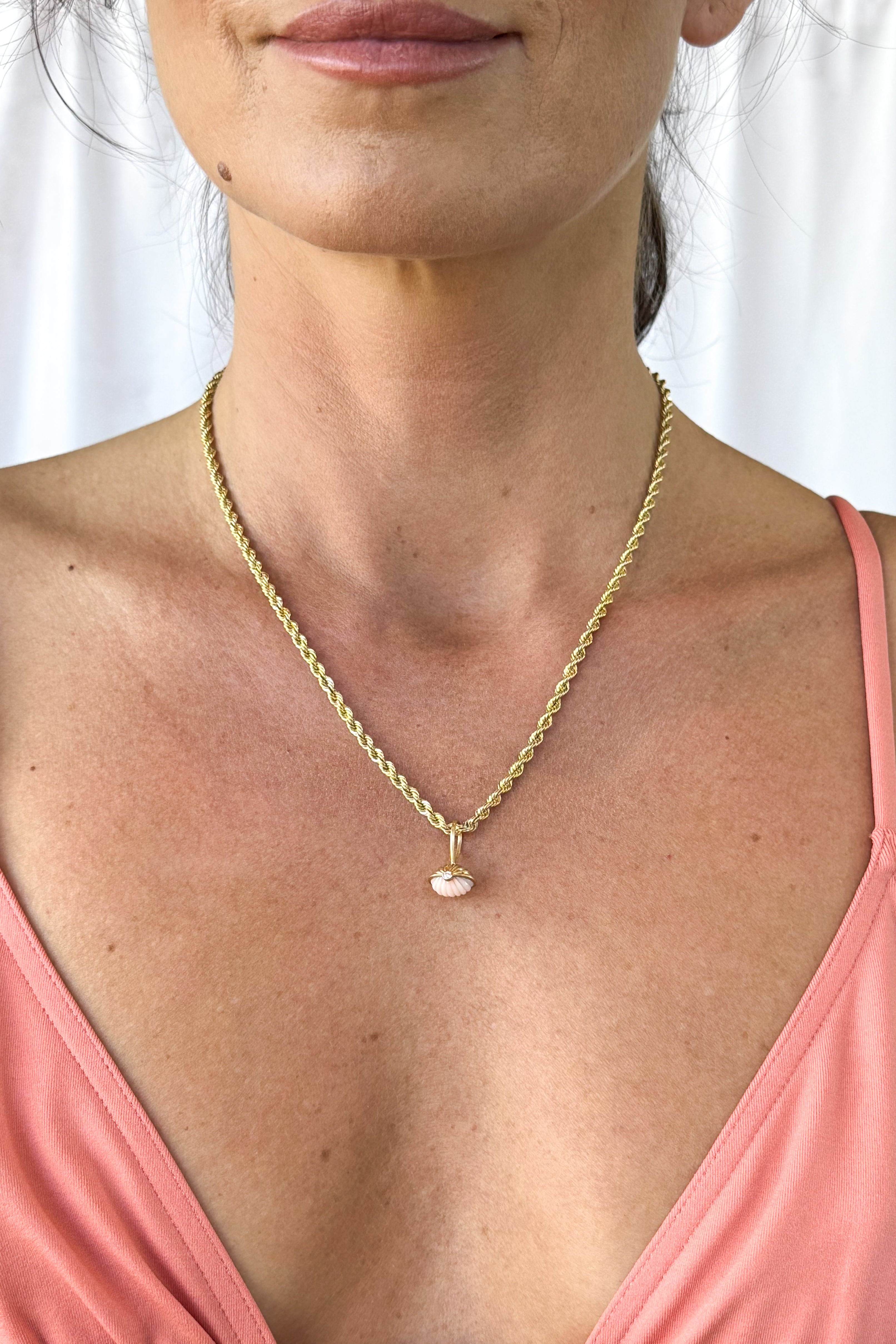 18" Vintage Rope Chain Necklace