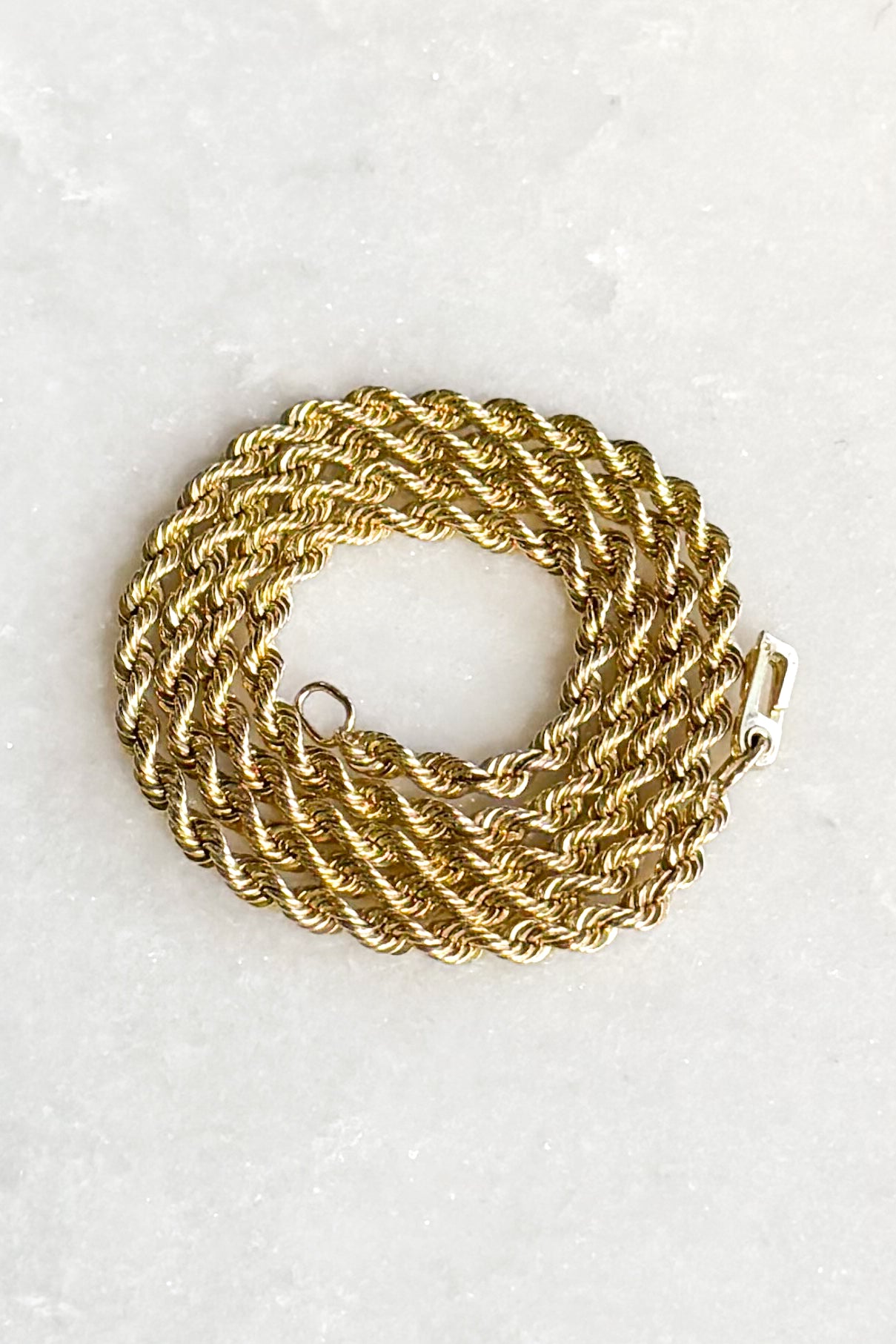 18" Vintage Rope Chain Necklace