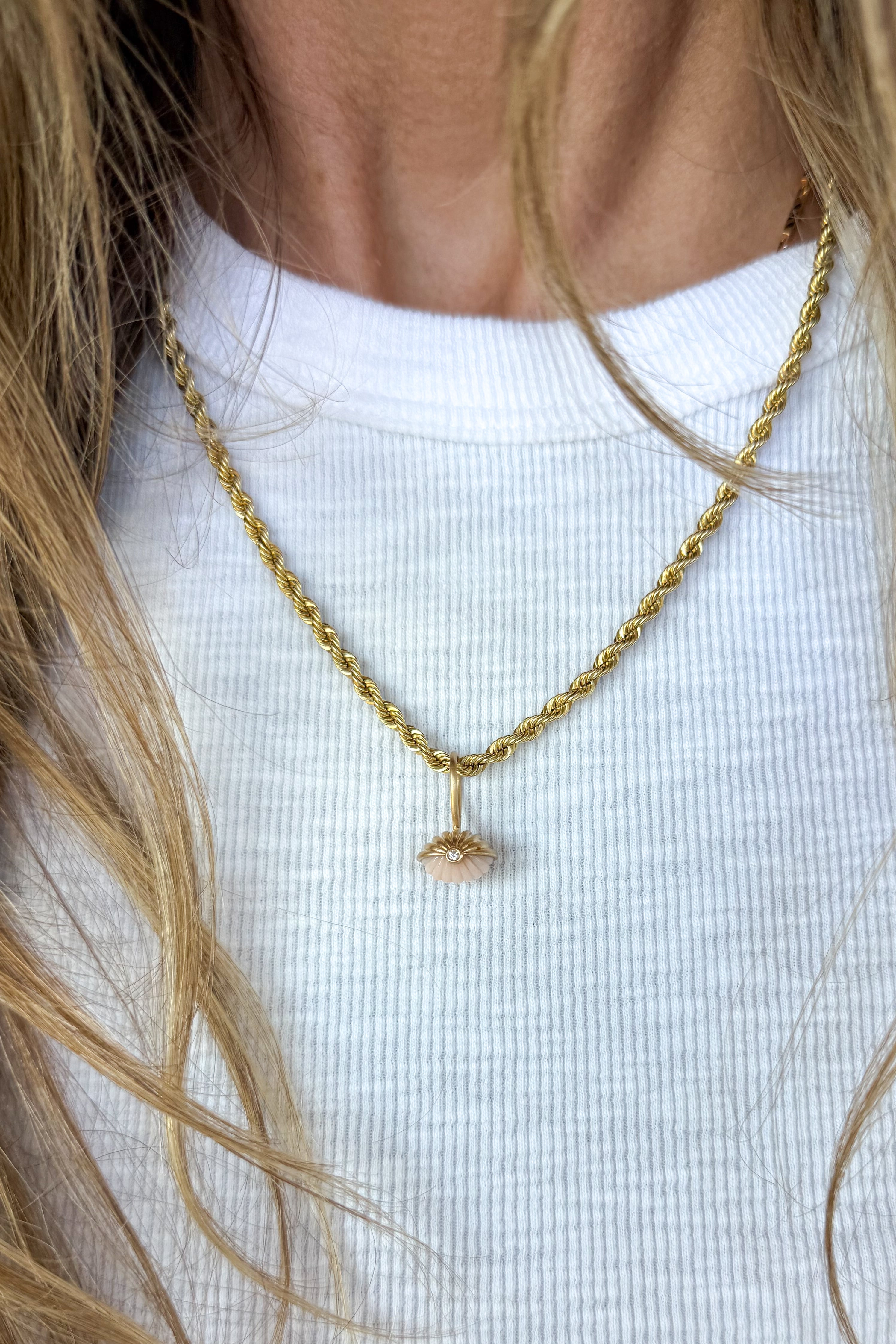 18" Vintage Rope Chain Necklace