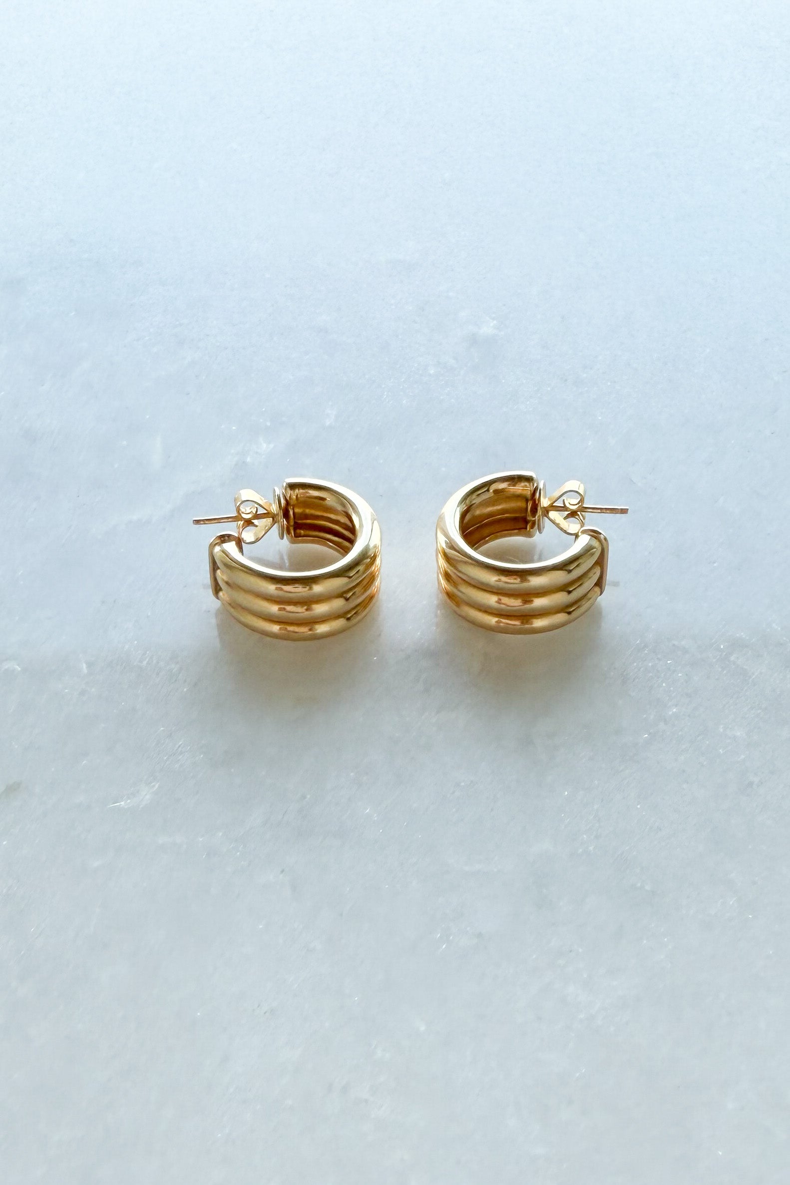 Scuba Tubo Hoop Earrings