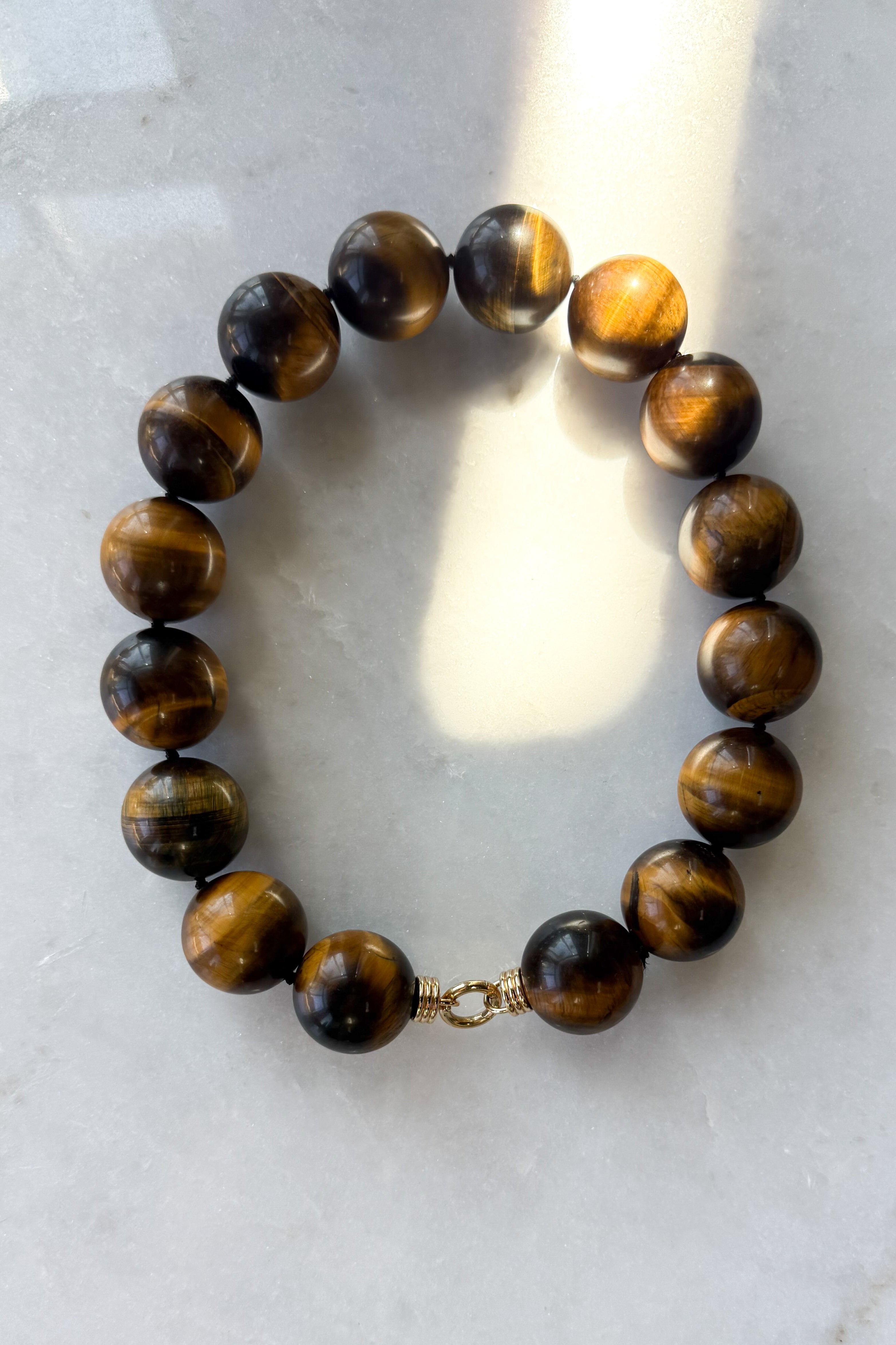 Tiger Eye Ancla Necklace