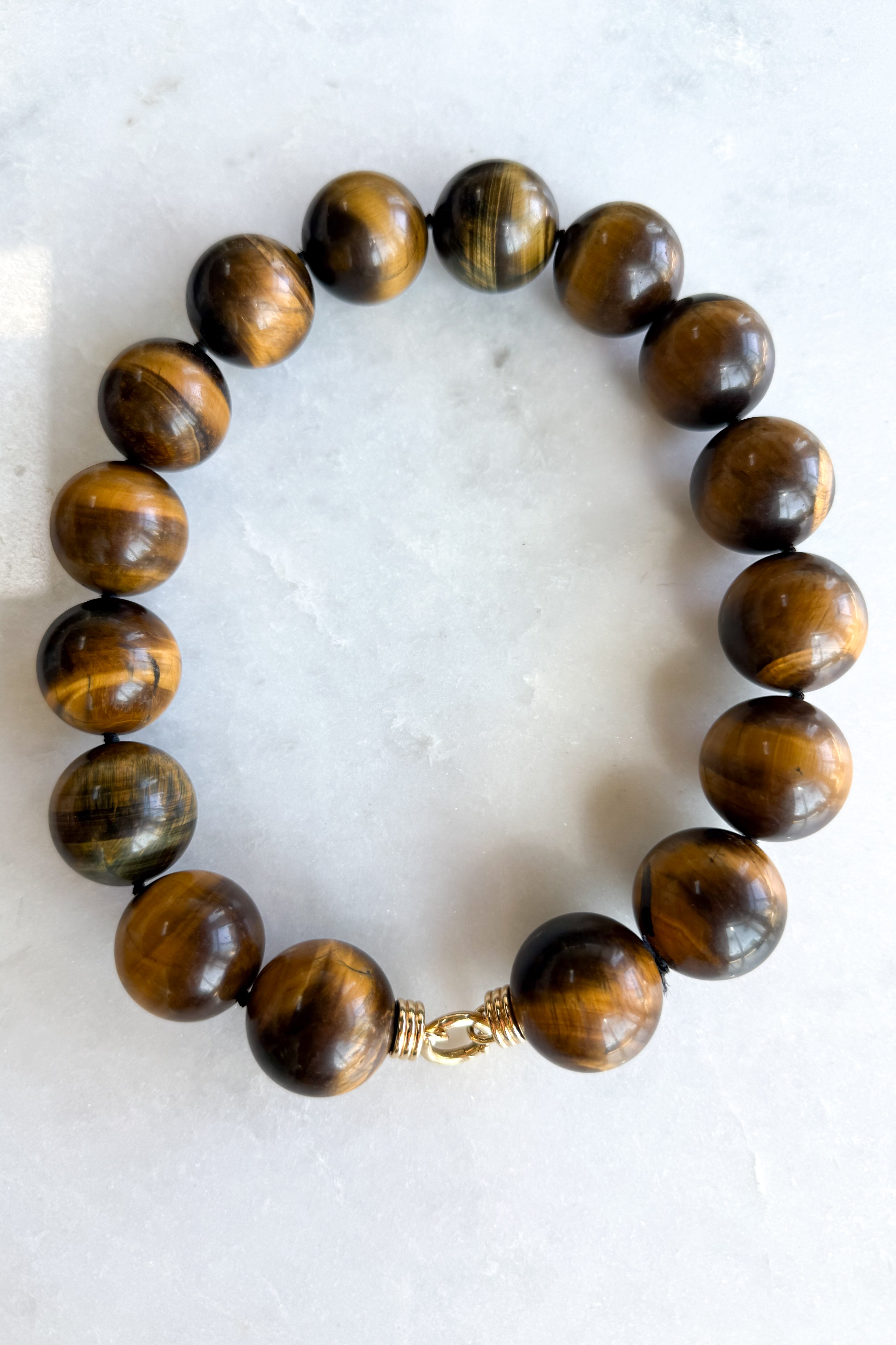 Tiger Eye Ancla Necklace
