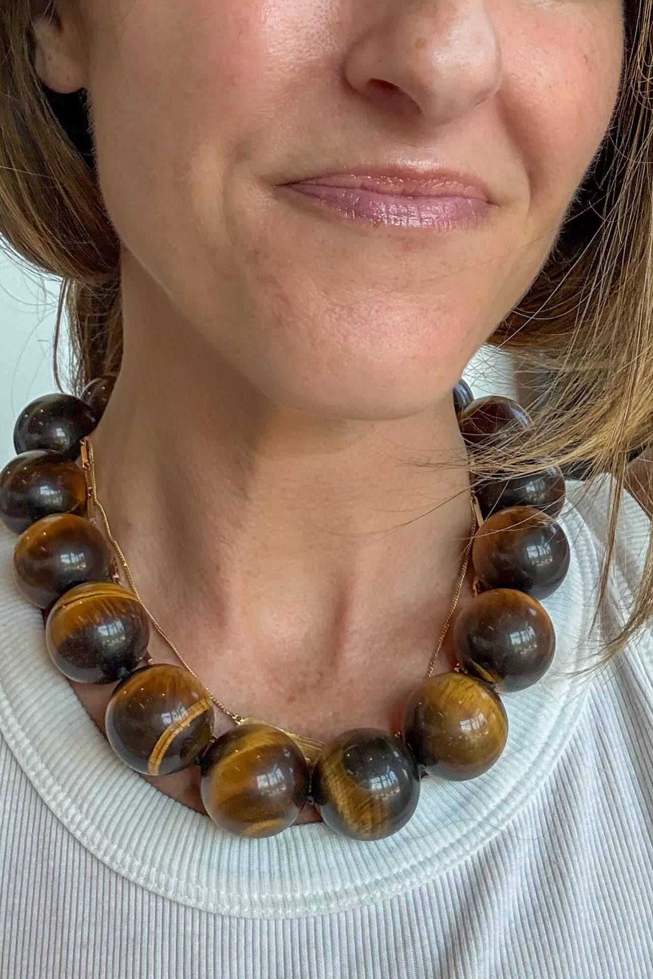 Tiger Eye Ancla Necklace
