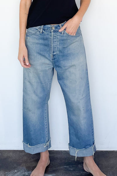 パンツ chimalaSELVEDGE ENIM DEEPRISE BAGGYCUT chimala｜チマラ】SELVEDGE DENIM DEEP RISE BAGGY CUT｜深め