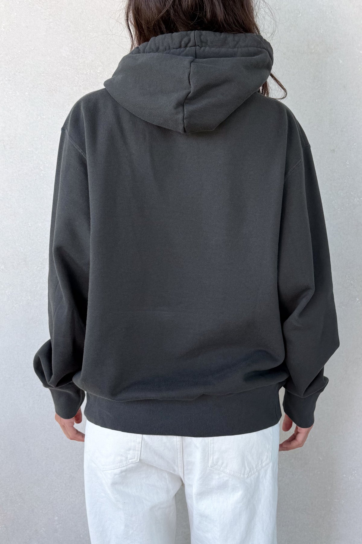 Brushed Fleece Snap Hoodie