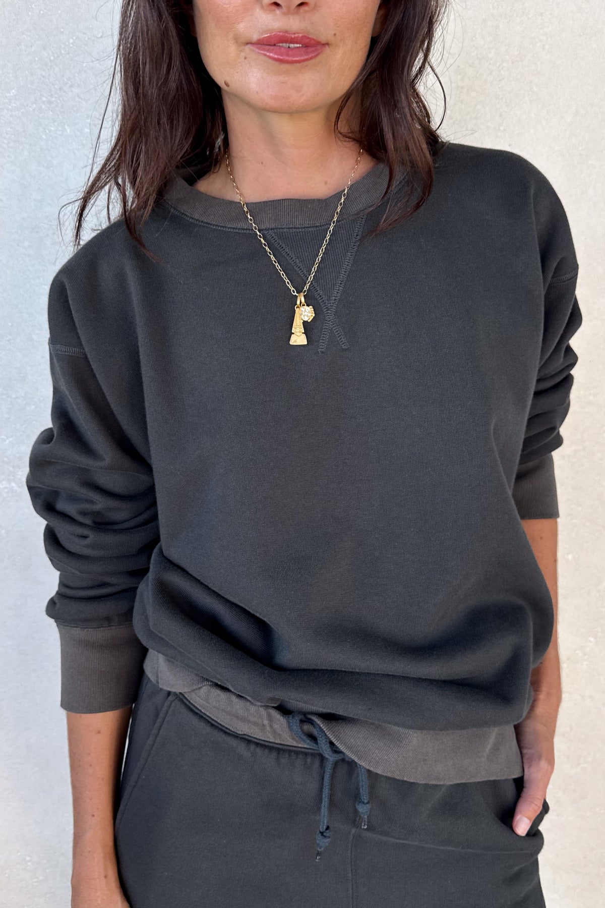 Brushed Fleece Sweatshirt