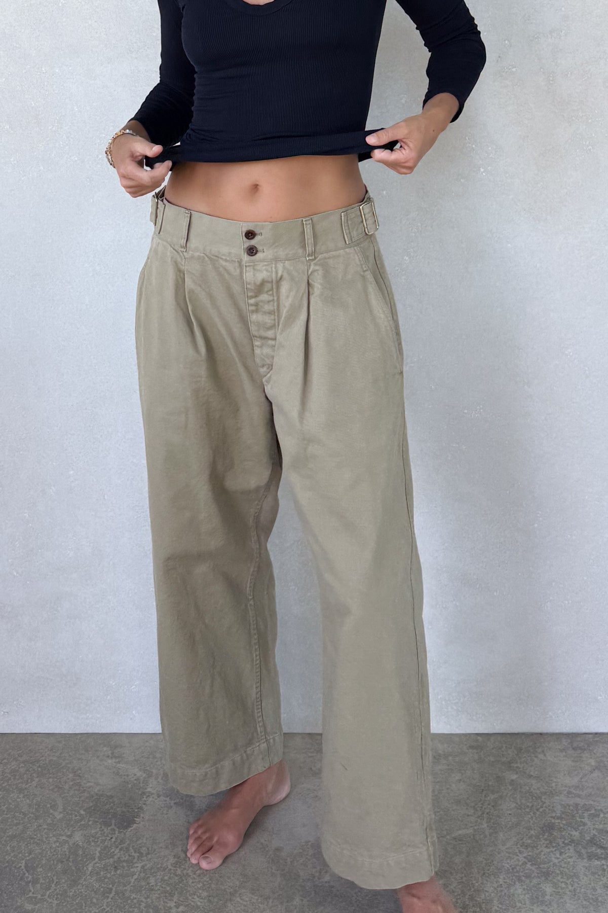 Italian Chino Military Trouser