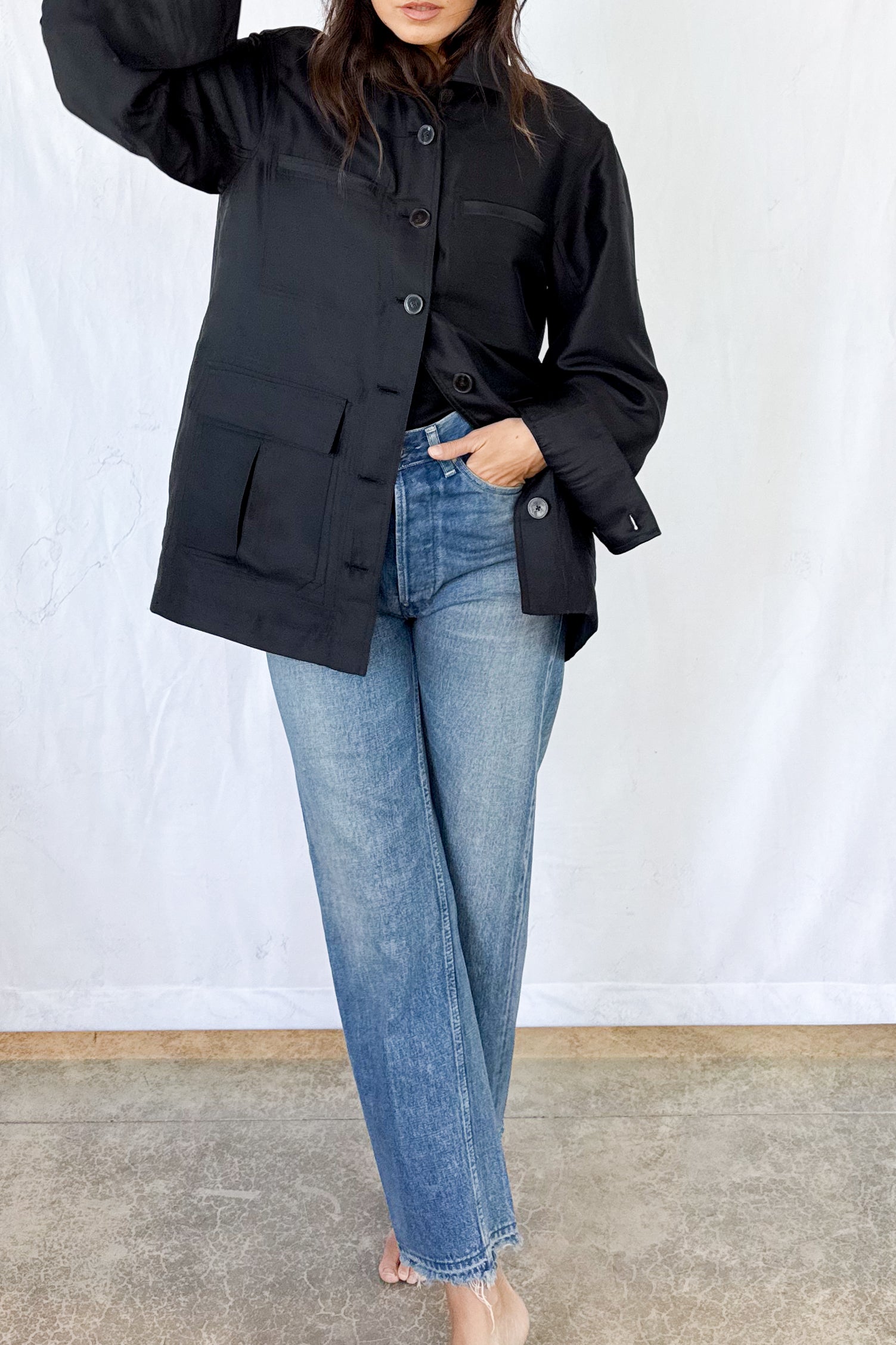 Narrow Straight Cut Jean