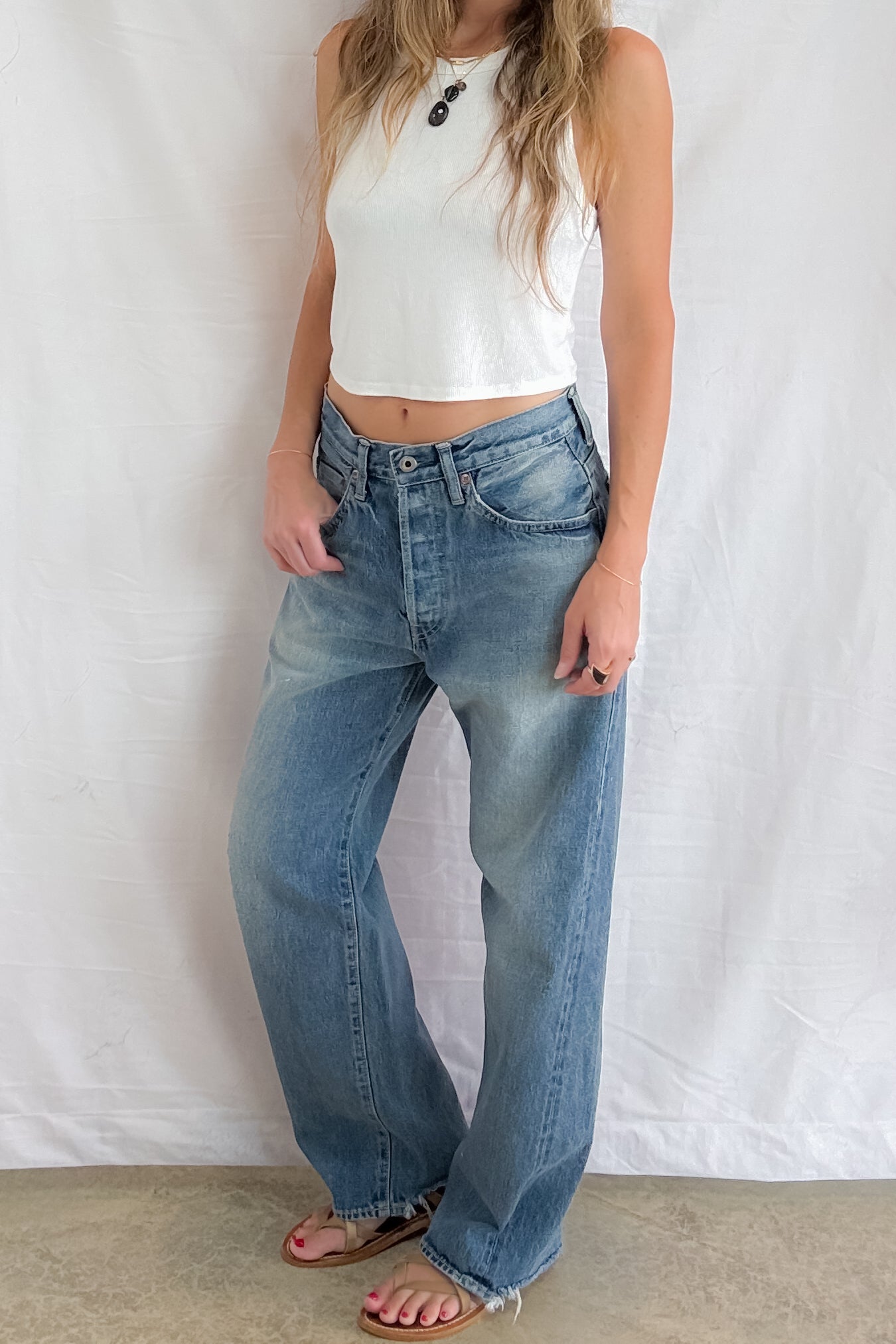 Unisex Ankle Cut Jean