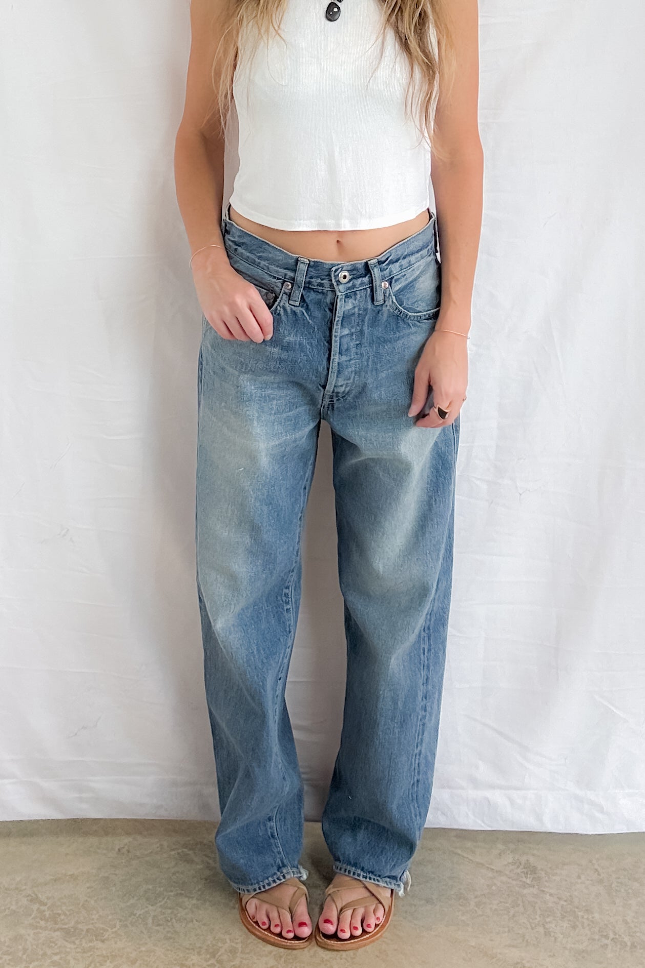 Unisex Ankle Cut Jean