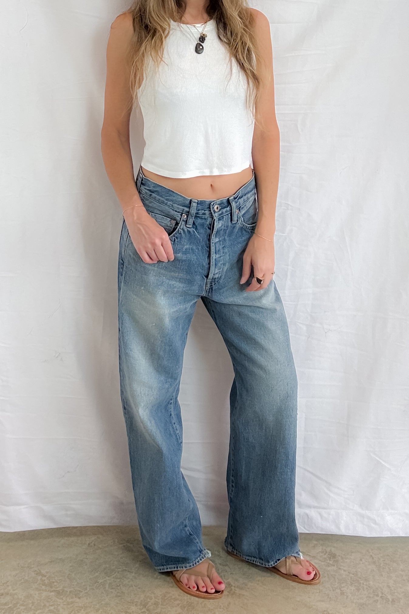 Unisex Ankle Cut Jean