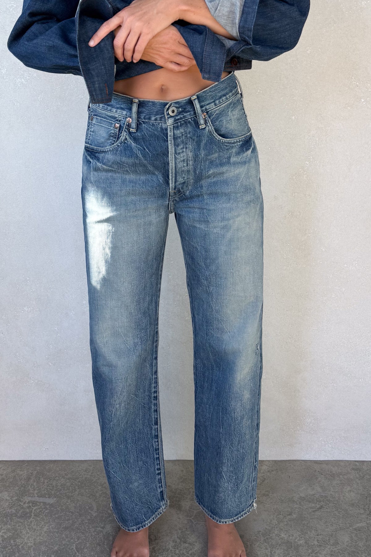 Unisex Straight Cut Jean