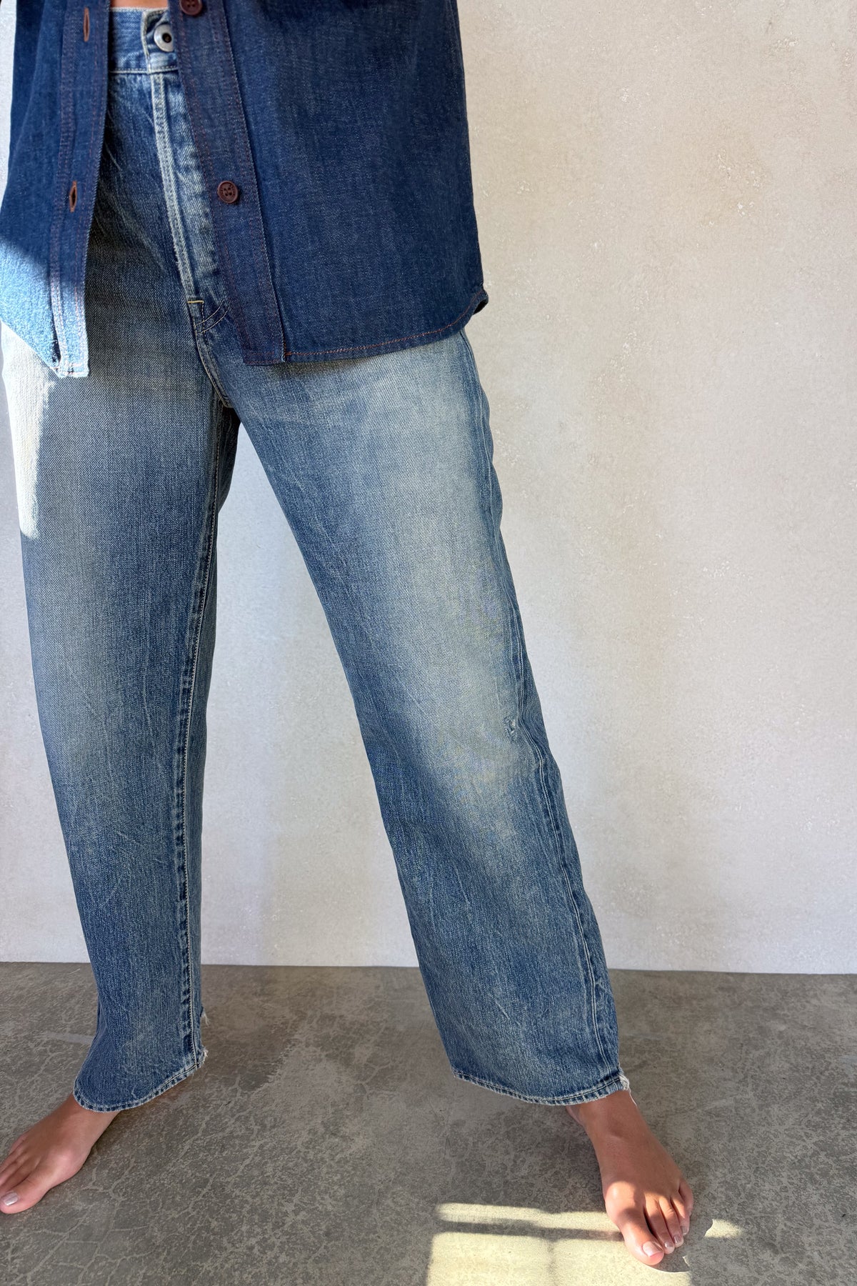 Unisex Straight Cut Jean