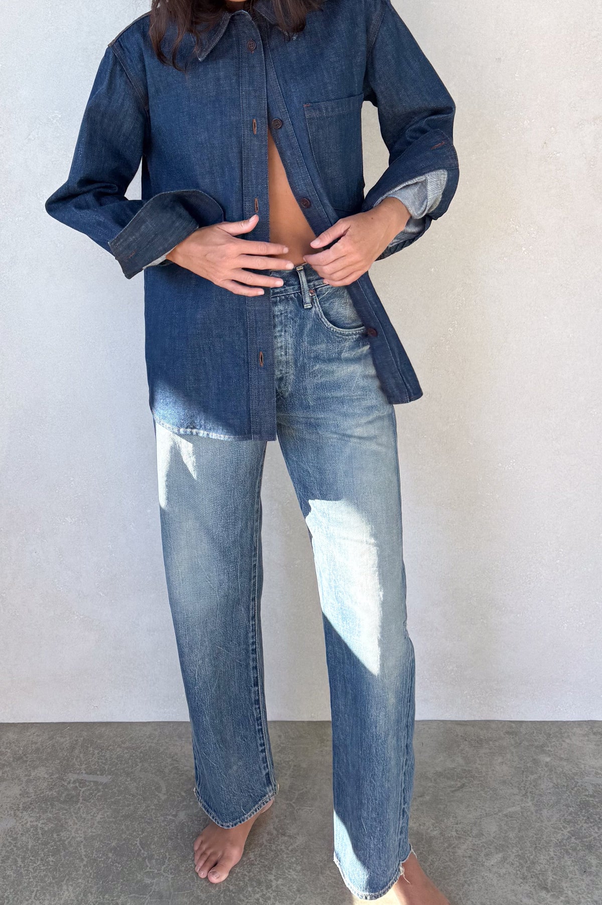 Unisex Straight Cut Jean