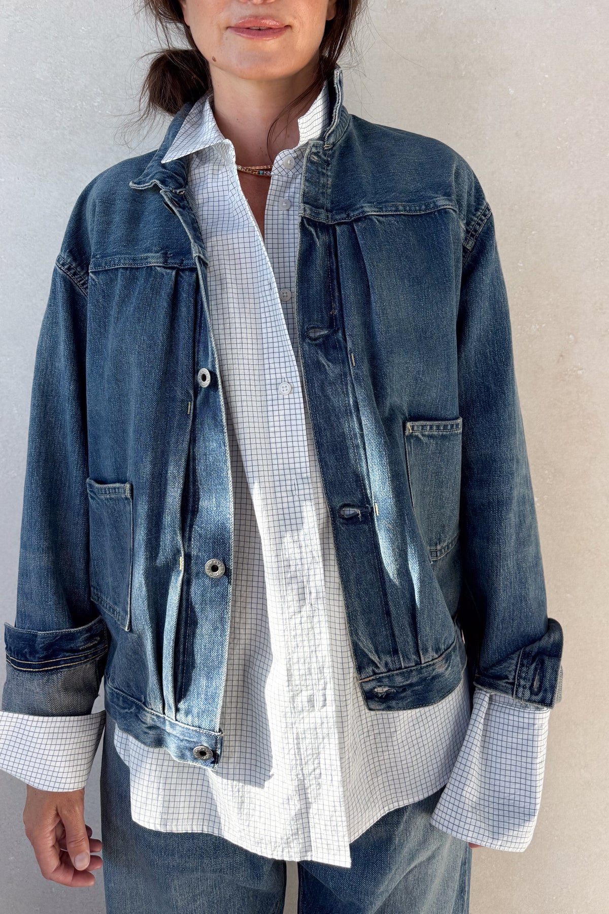 Vintage Light Japanese Denim Jacket