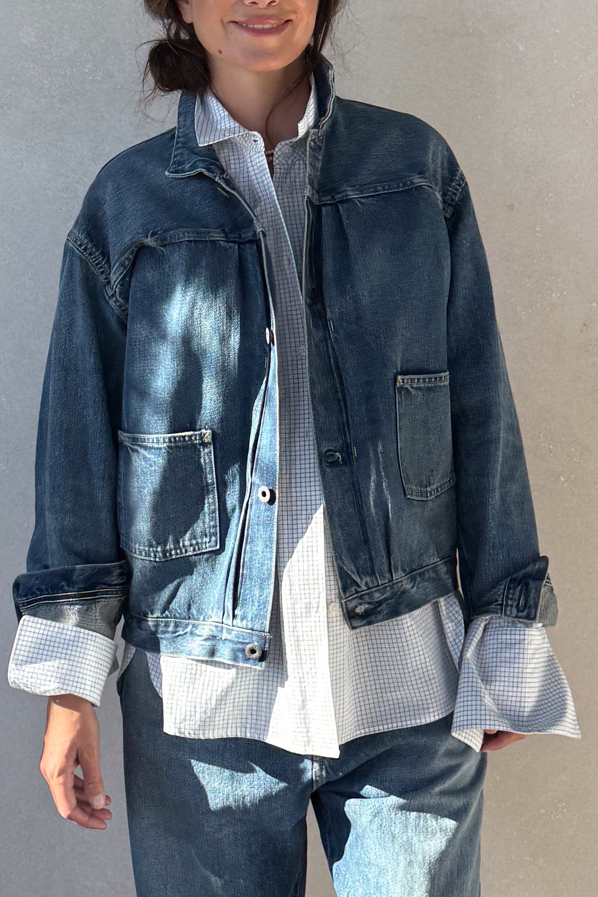 Vintage Light Japanese Denim Jacket