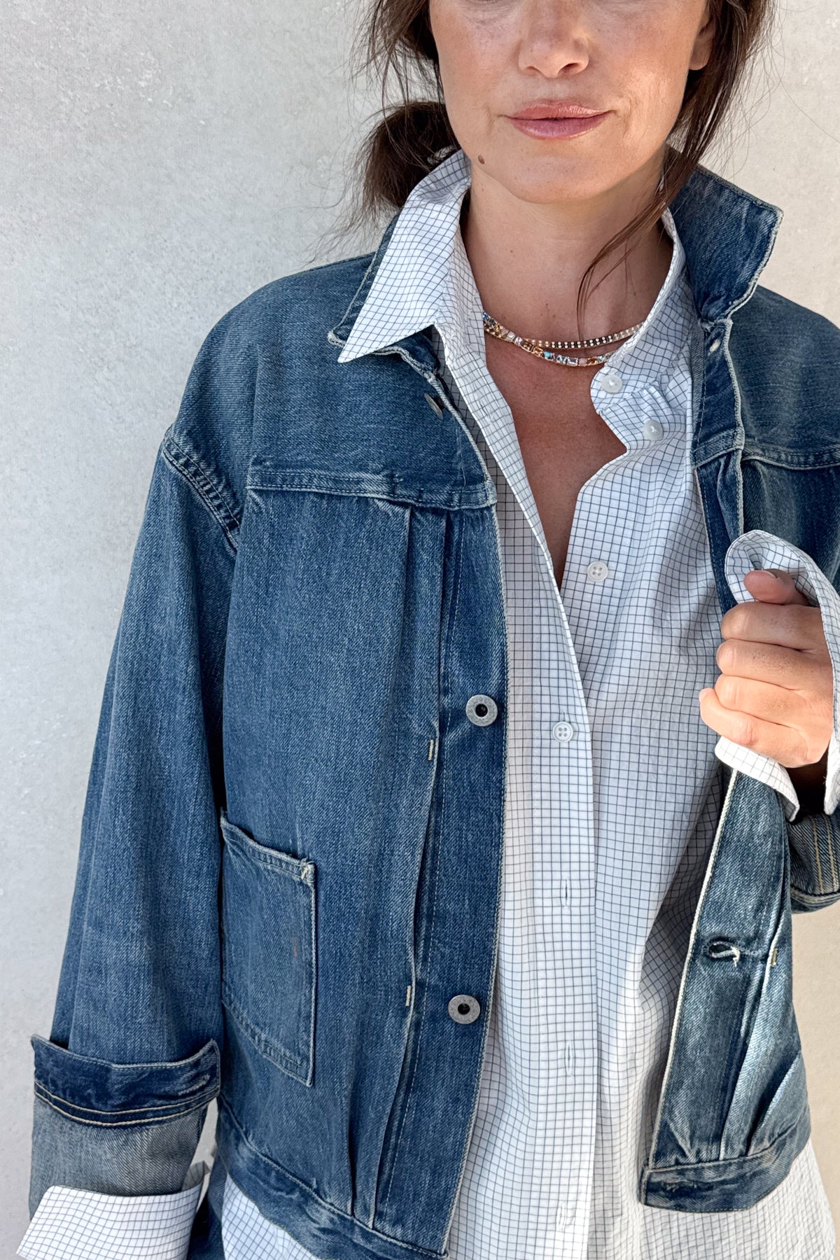 Vintage Light Japanese Denim Jacket