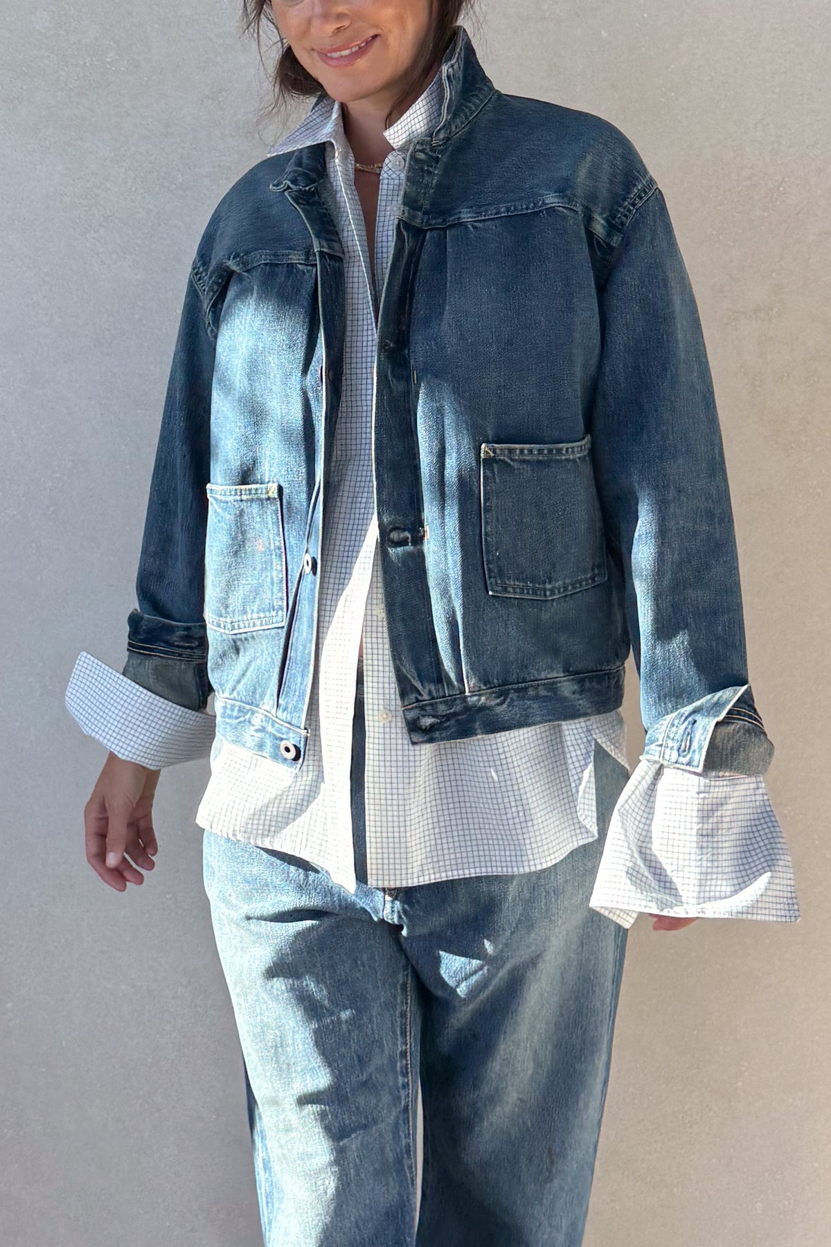 Vintage Light Japanese Denim Jacket